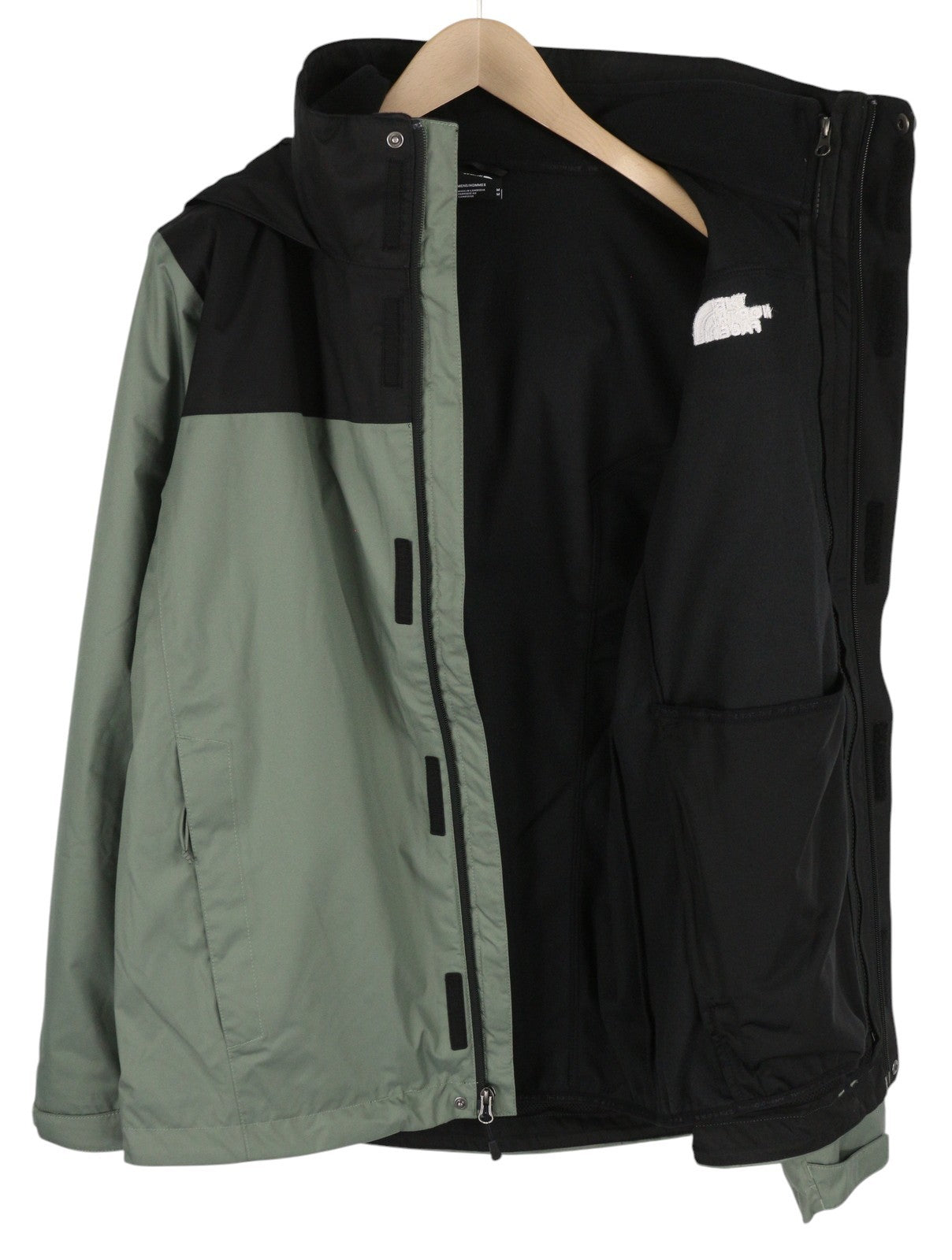 „THE NORTH FACE Evolve II“ vyriška striukė su užtrauktuku ir išimamu pamušalu, vėdinimo anga. 