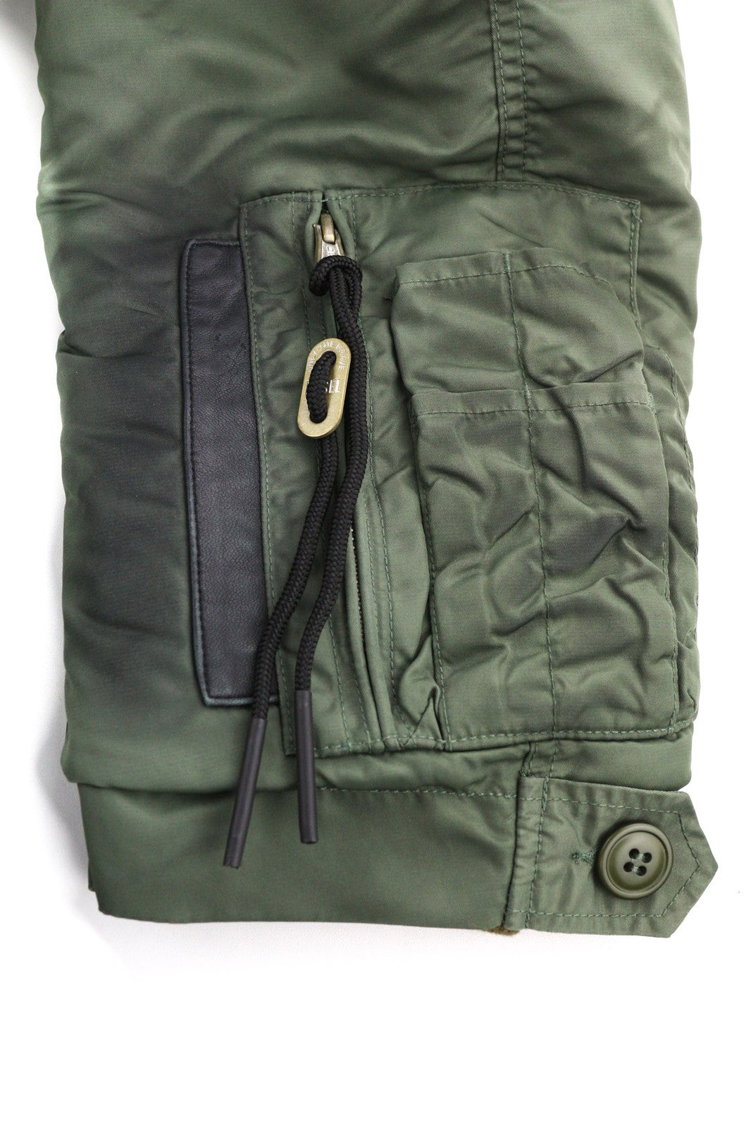 DIESEL W-Claud vyriška striukė L, didelė parka, su išimamu dirbtiniu kailiu, žalia, RRP 395 € 