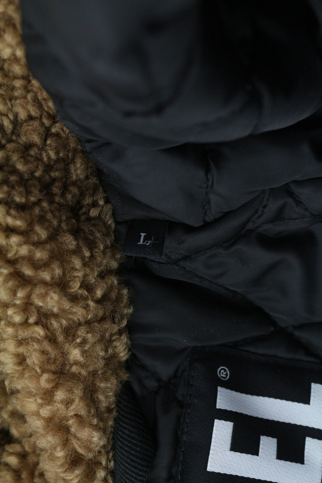 DIESEL W-Claud vyriška striukė L, didelė parka, su išimamu dirbtiniu kailiu, žalia, RRP 395 € 