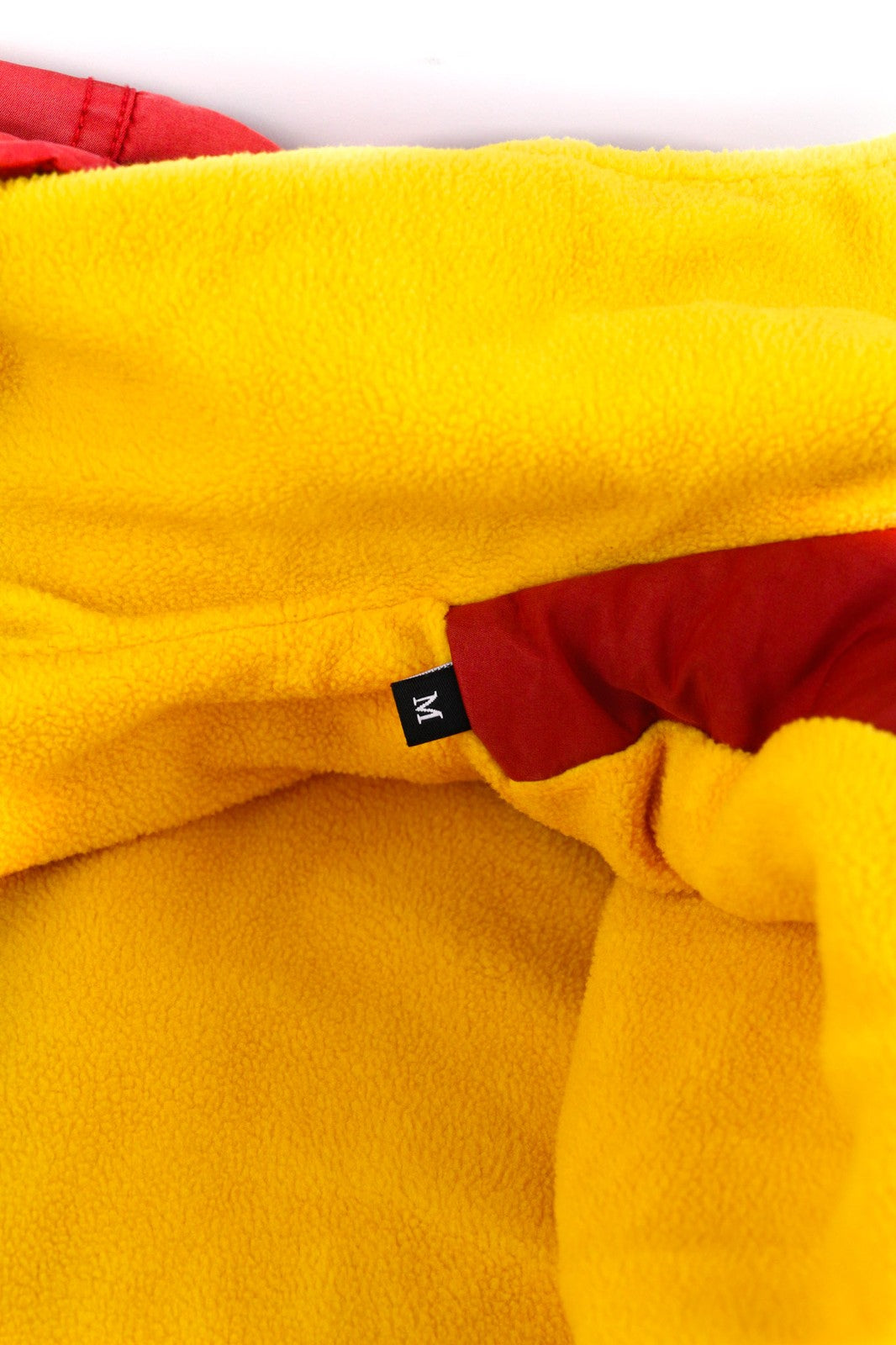 DIESEL W-Trodd Mens Jacket M Oversized Fleece Lined Hooded Coated RRP€395 Red