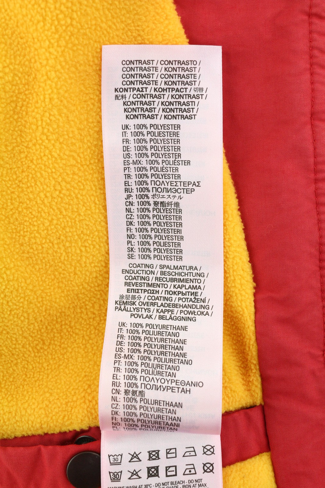 DIESEL W-Trodd vyriška striukė M su fliso pamušalu, gobtuvu ir gobtuvu, raudona, RRP 395 € 