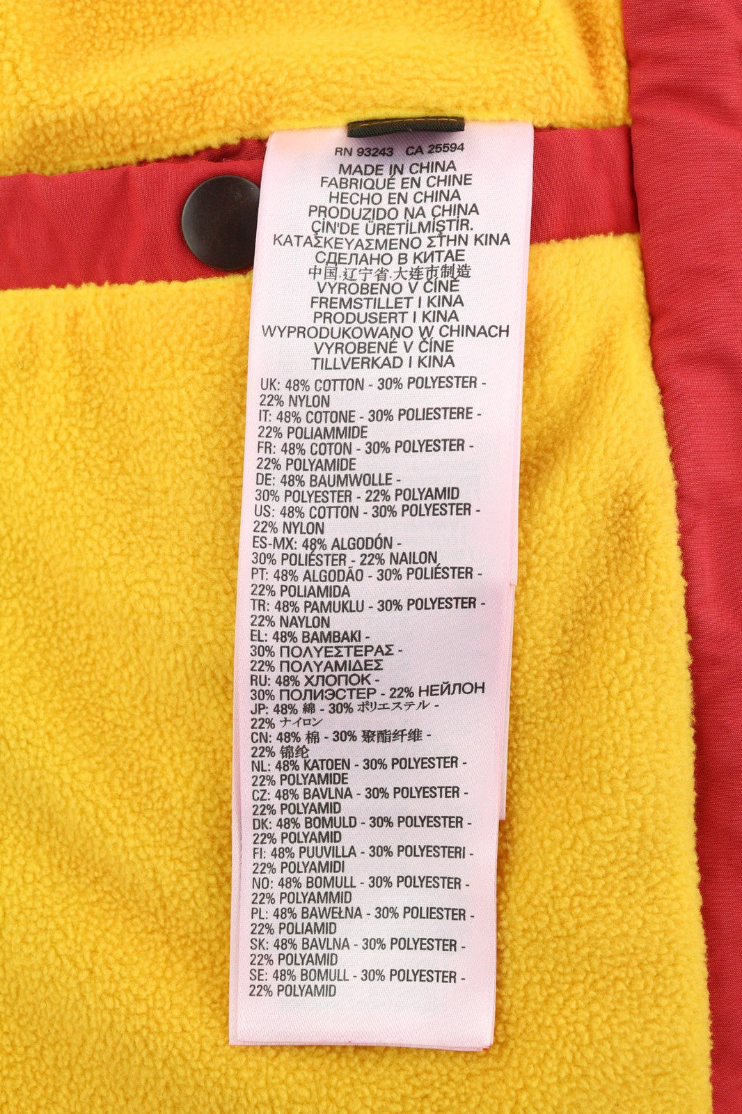 DIESEL W-Trodd vyriška striukė M su fliso pamušalu, gobtuvu ir gobtuvu, raudona, RRP 395 € 