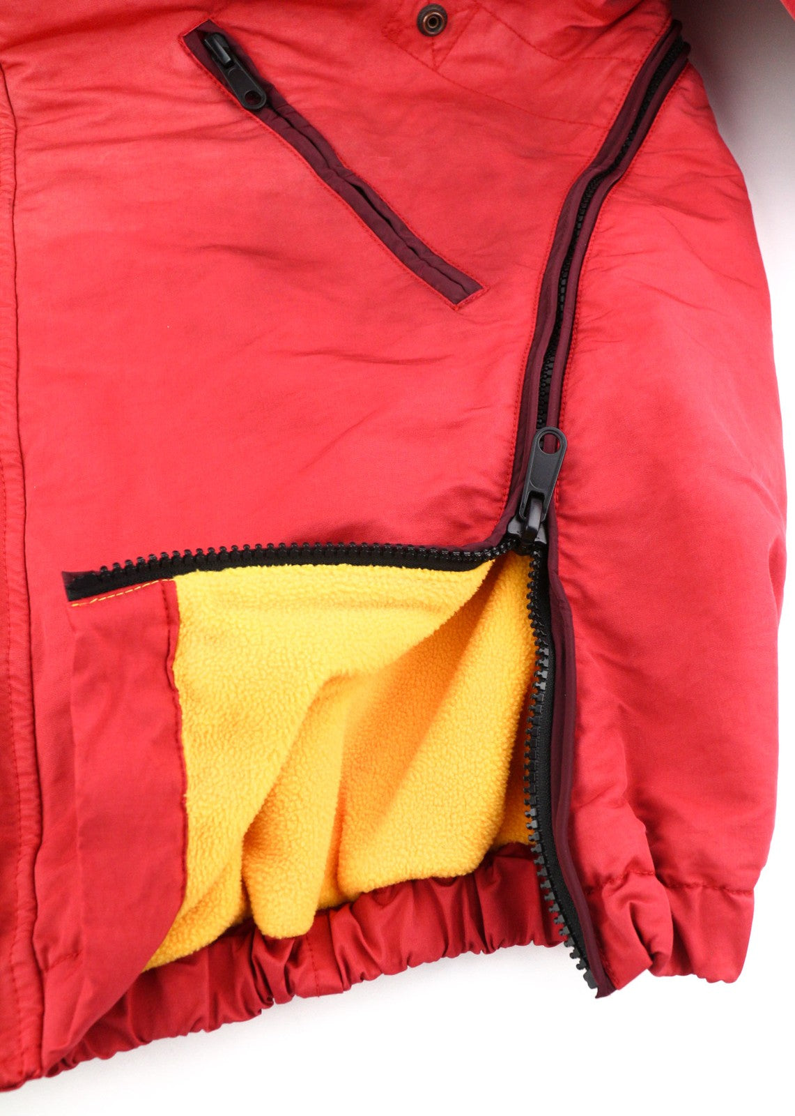 DIESEL W-Trodd vyriška striukė M su fliso pamušalu, gobtuvu ir gobtuvu, raudona, RRP 395 € 