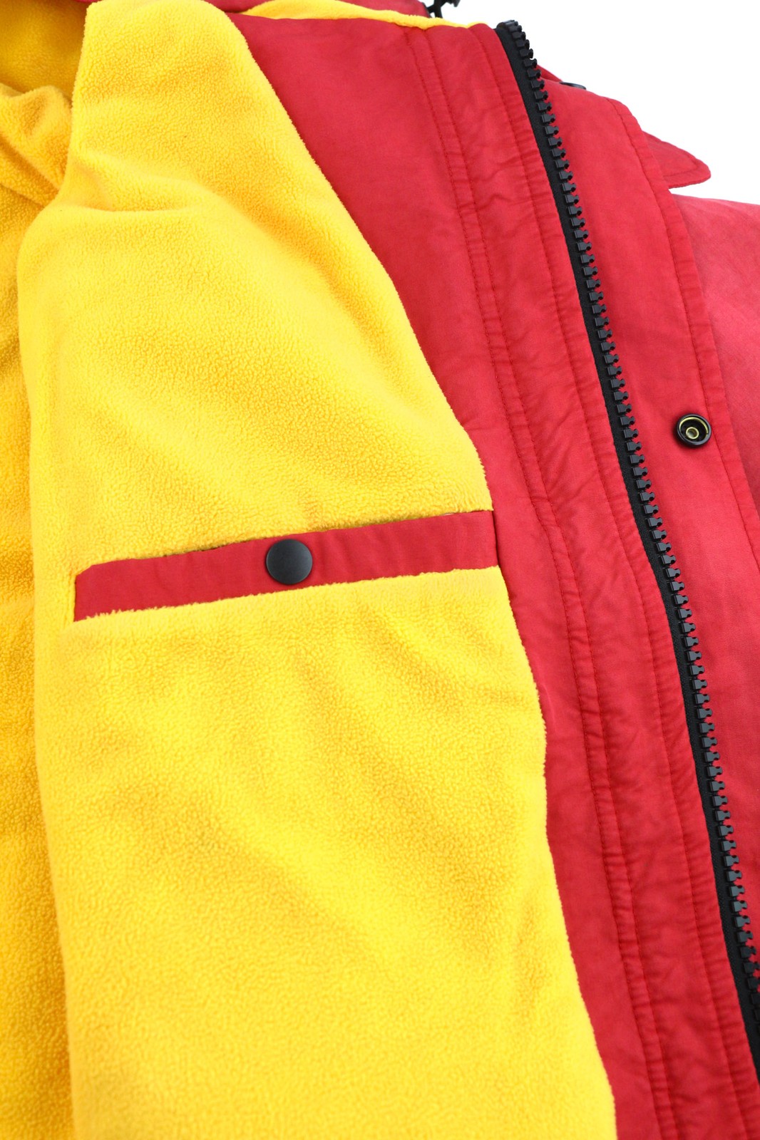 DIESEL W-Trodd vyriška striukė L dydžio, su fliso pamušalu, gobtuvu ir gobtuvu, raudona, RRP 395 € 