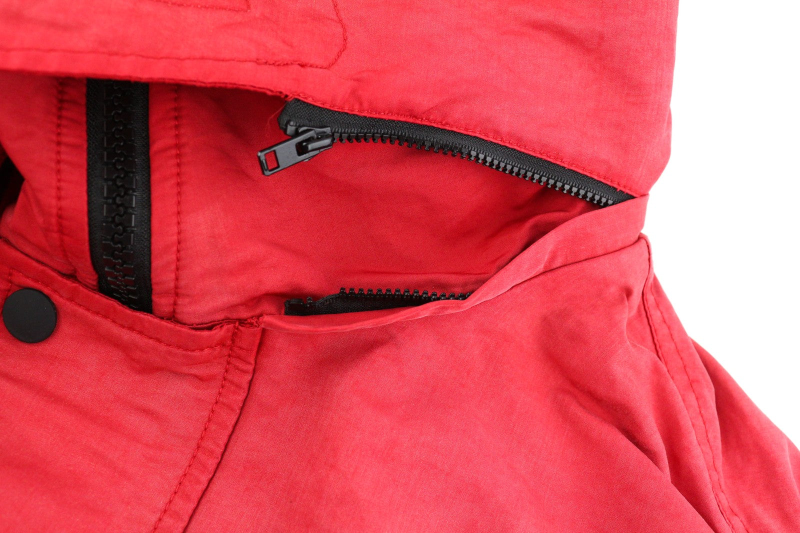 DIESEL W-Trodd vyriška striukė L dydžio, su fliso pamušalu, gobtuvu ir gobtuvu, raudona, RRP 395 € 