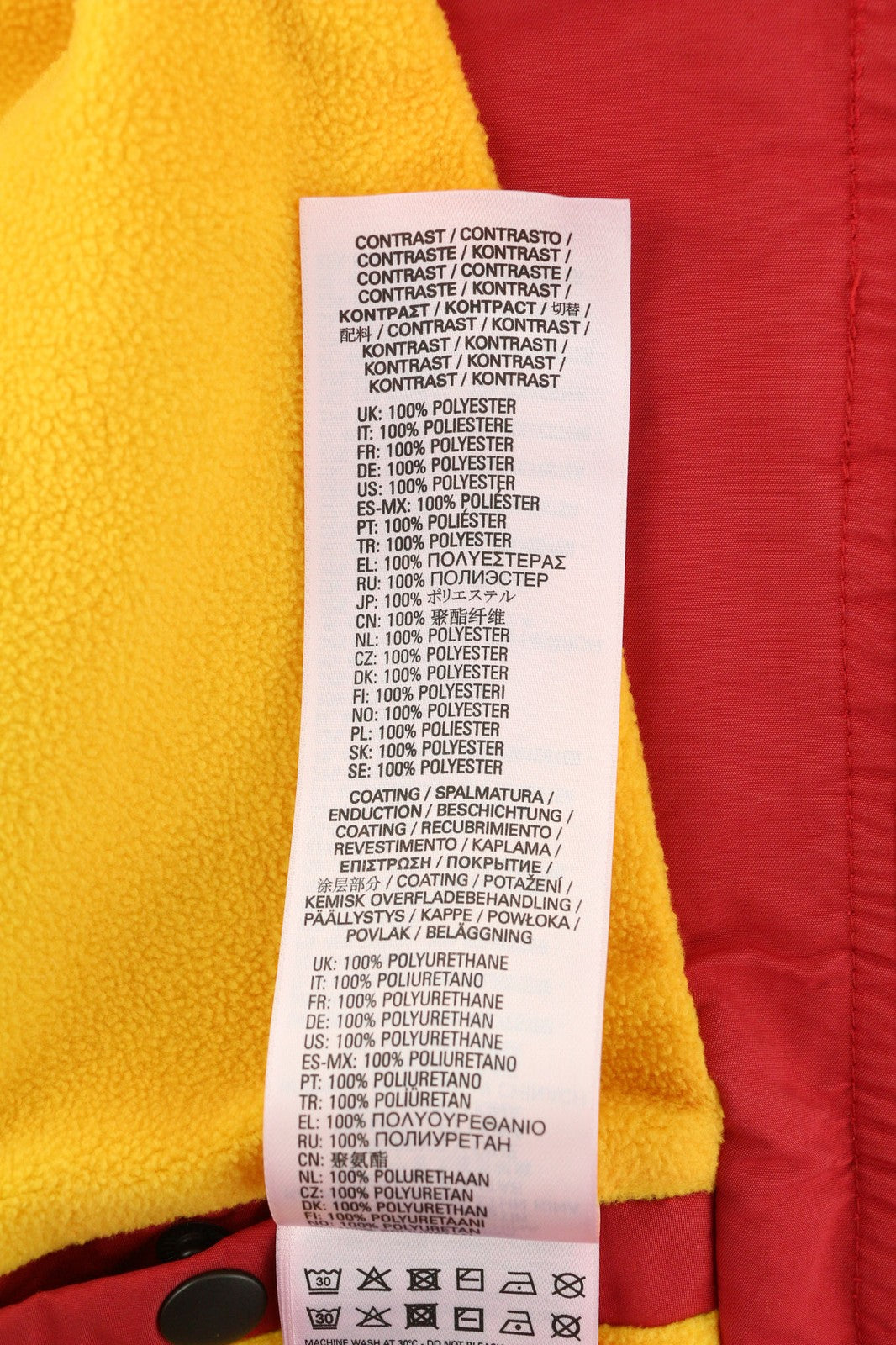 DIESEL W-Trodd vyriška striukė XL dydžio, su fliso pamušalu, gobtuvu ir gobtuvu, raudona, RRP 395 € 