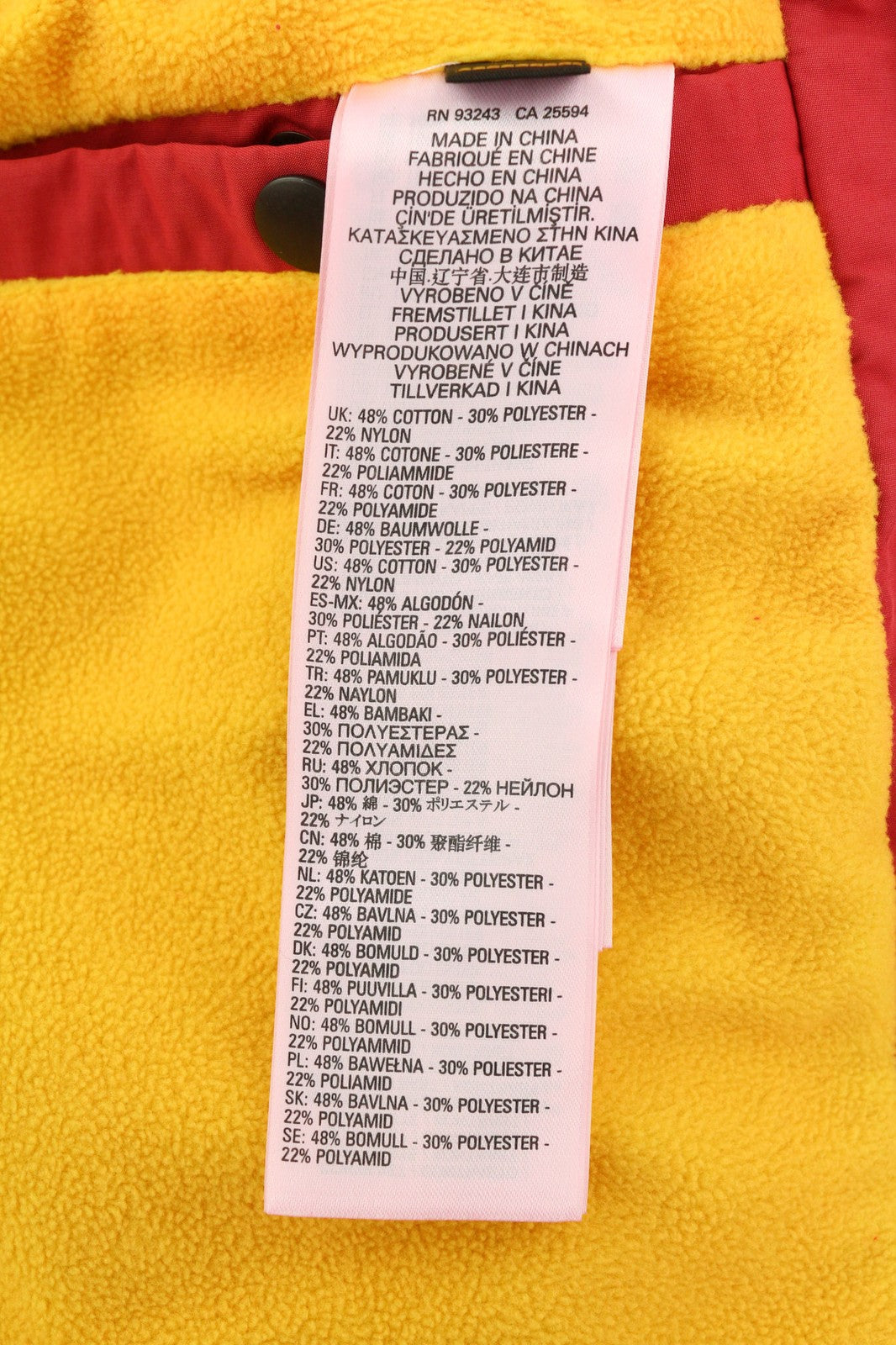 DIESEL W-Trodd vyriška striukė 2XL su fliso pamušalu, gobtuvu ir gobtuvu, raudona, RRP 395 €