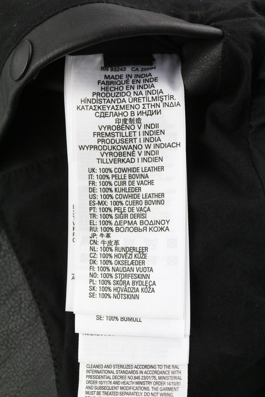 DIESEL L-Team vyriška striukė M, baikerio odos, paminkštinta pečių danga, sendinta, RRP 795 € 