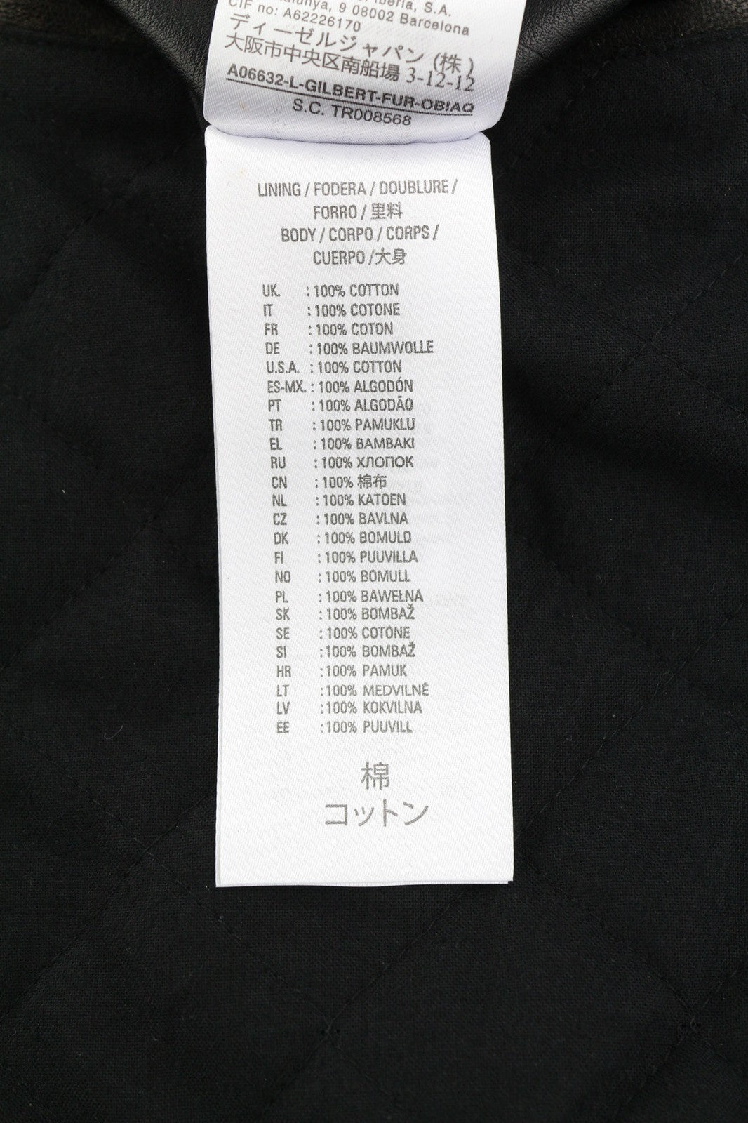 DIESEL L-Gilbert-Fur vyriška striukė L su jaučio odos avikailio kailio apykakle, rekomenduojama kaina – 1095 € 