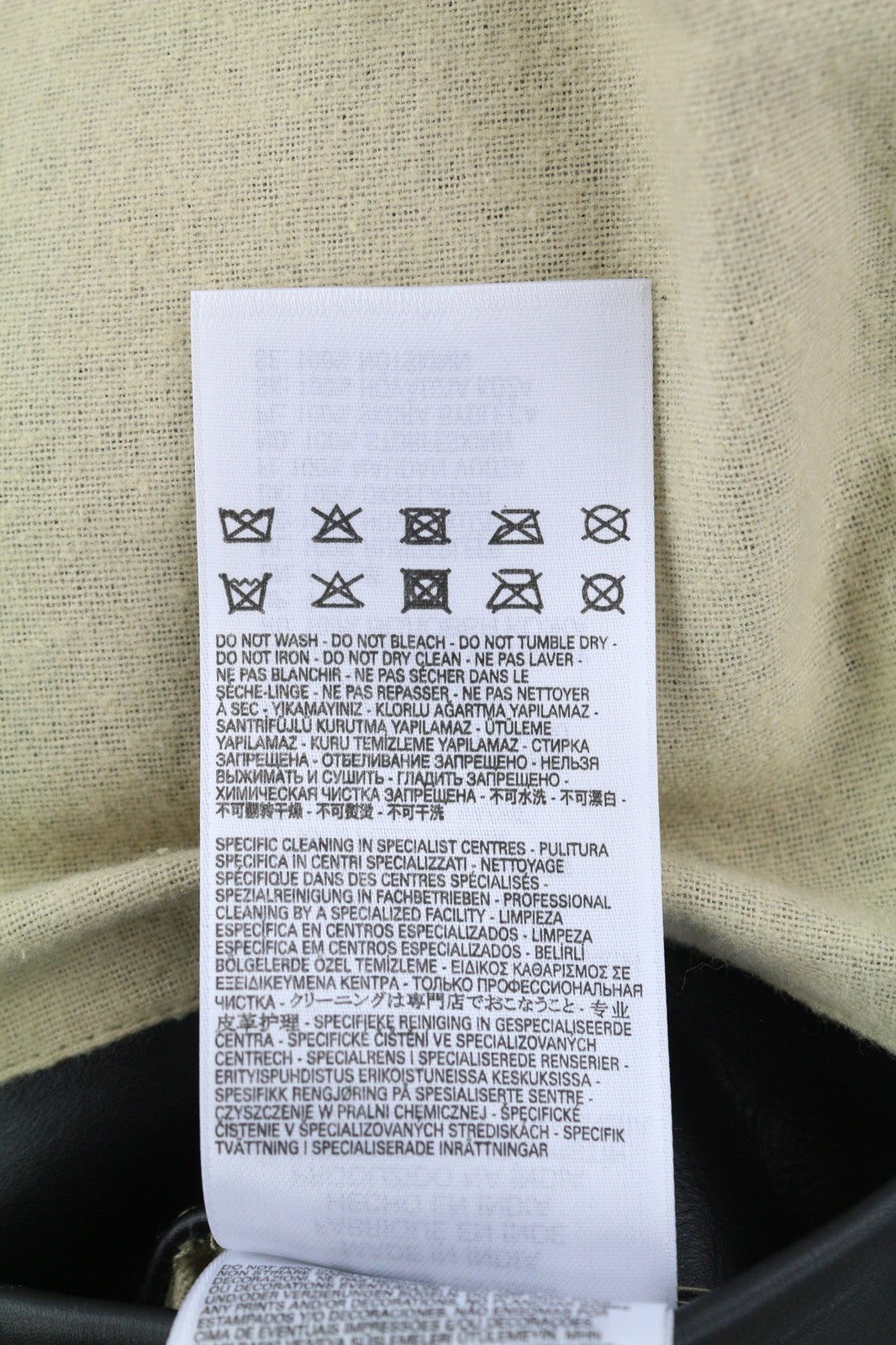 DIESEL L-Cale vyriška striukė L, juoda, su odiniu kaklo pamušalu, RRP 650 € 