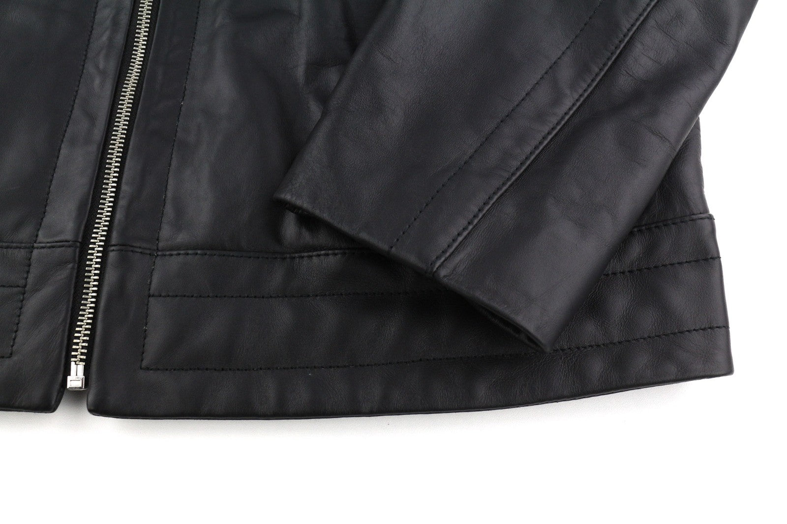 DIESEL L-Cale vyriška striukė L, juoda, su odiniu kaklo pamušalu, RRP 650 € 