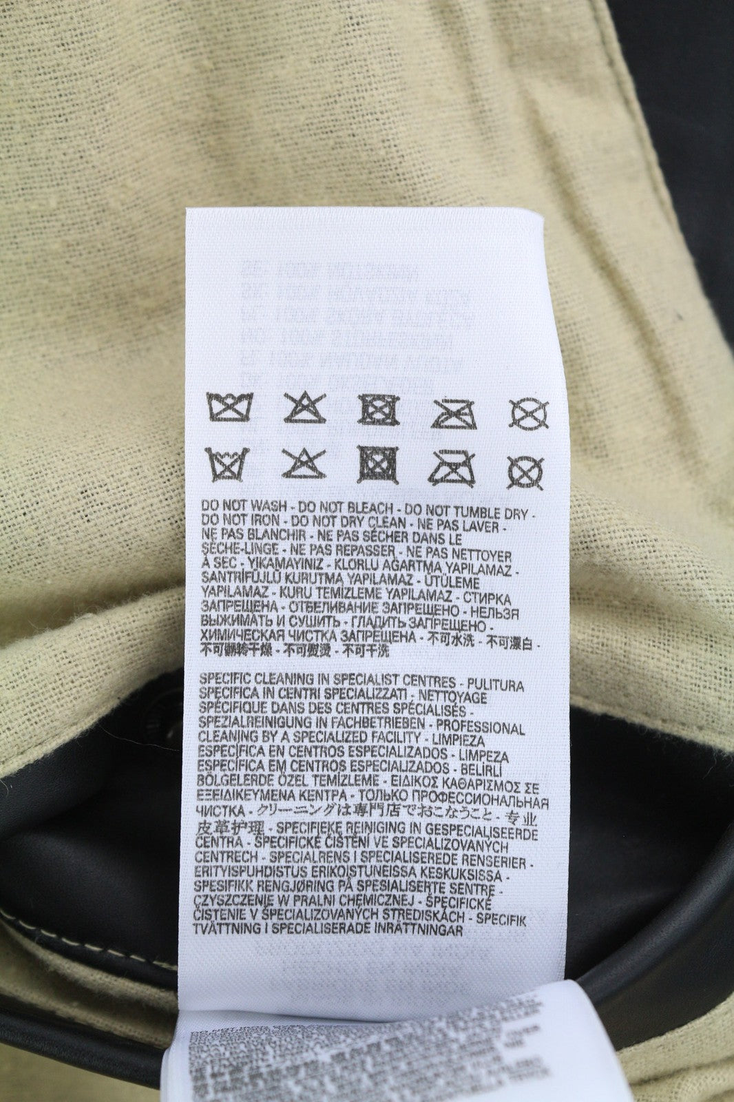 DIESEL L-Cale vyriška striukė L, juoda, odinė, su apykakle ir pamušalu, RRP 650 € 