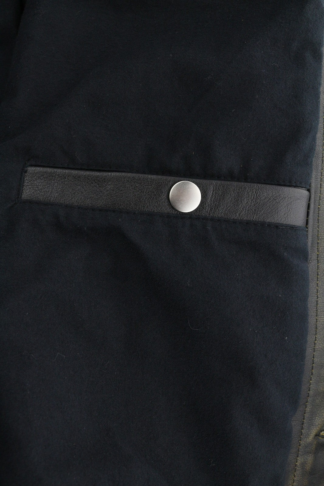 DIESEL L-Riley vyriška striukė L, juoda, odinė, sendinto stiliaus, su sagomis, RRP 895 € 