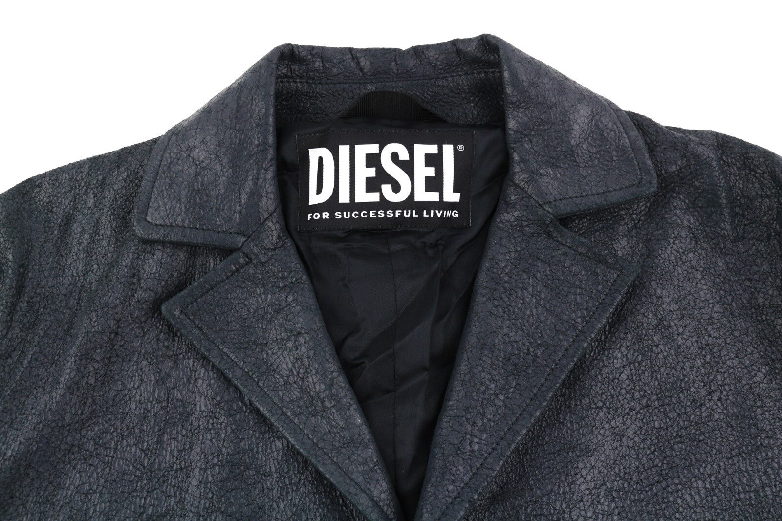 DIESEL L-Coat-CRK XL vyriškas ėriuko odos švarkas su įpjova ir sagomis, rekomenduojama kaina – 1195 € 