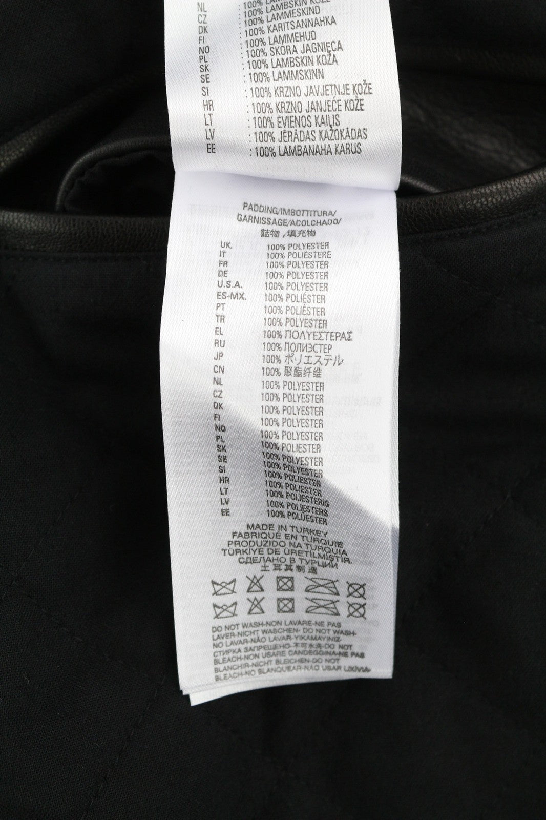 DIESEL L-Gilbert-Fur odinė vyriška striukė iš jaučio odos, avikailio, kailio, RRP 1095 € 