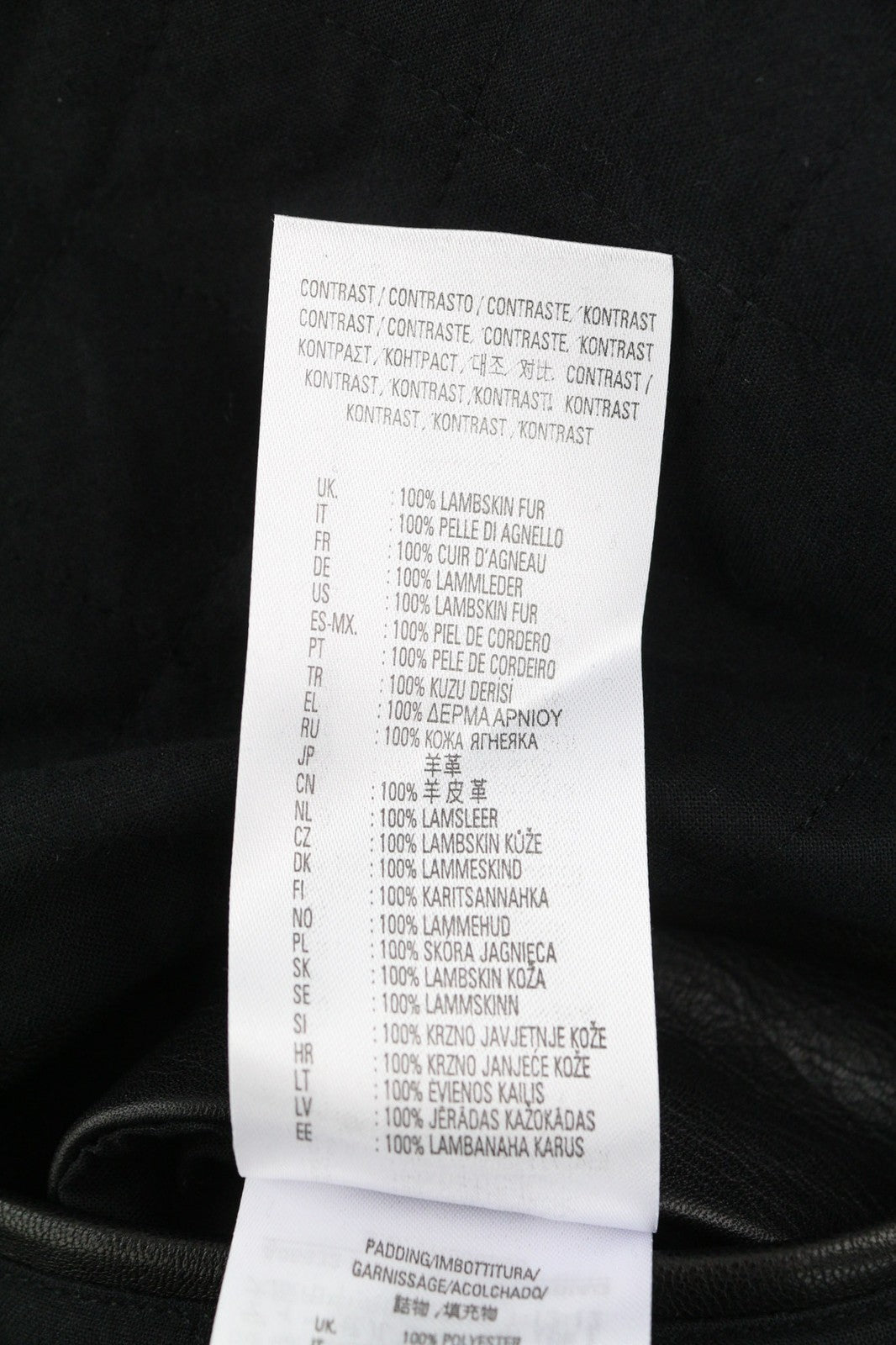 DIESEL L-Gilbert-Fur odinė vyriška striukė iš jaučio odos, avikailio, kailio, RRP 1095 € 