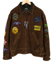 DIESEL D4D-3 odinė striukė, ruda, XL dydžio, zomša, jaučio oda, paminkštinta, rekomenduojama mažmeninė kaina – 1099 € 