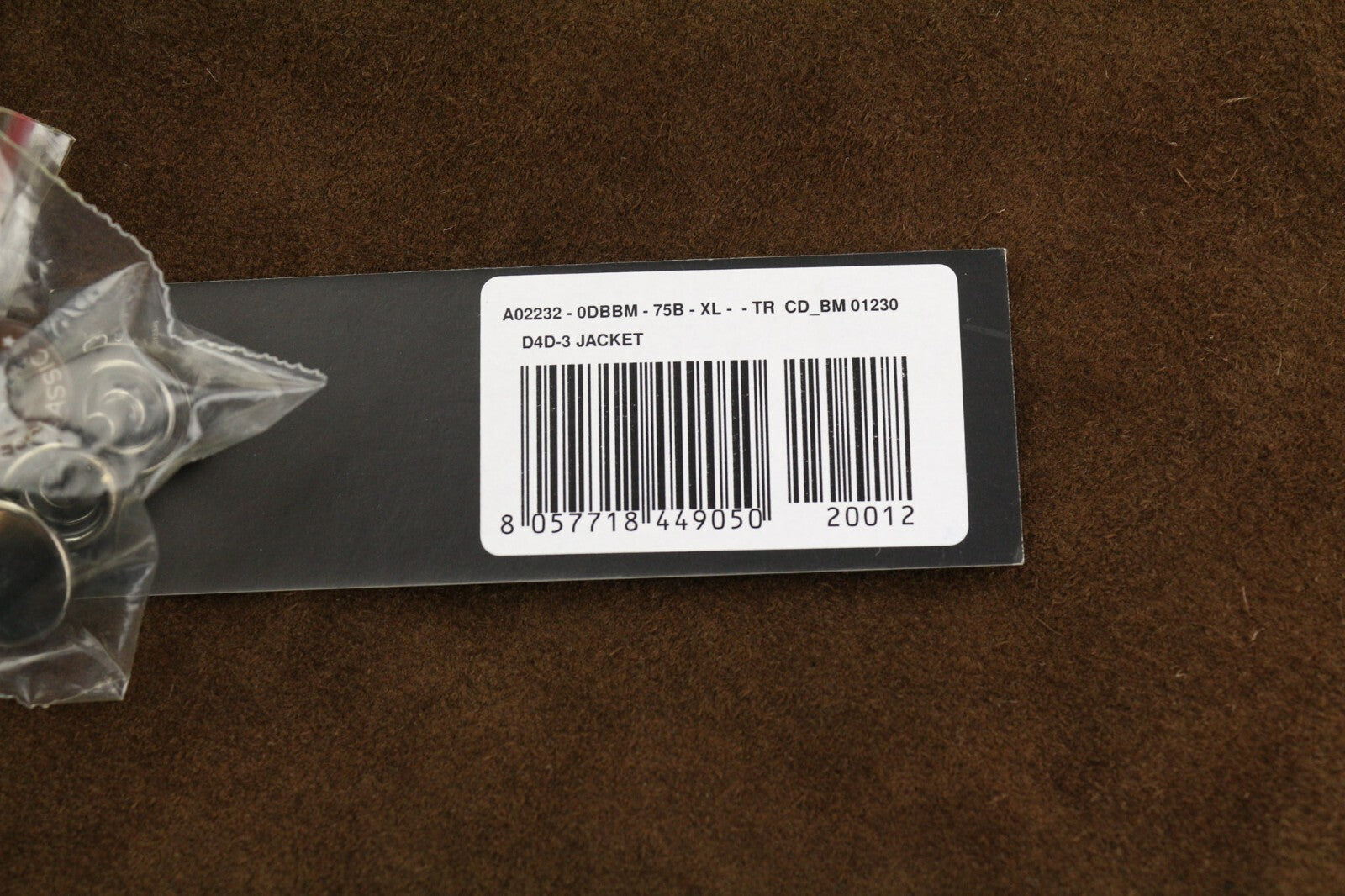 DIESEL D4D-3 odinė striukė, ruda, XL dydžio, zomša, jaučio oda, paminkštinta, rekomenduojama mažmeninė kaina – 1099 € 