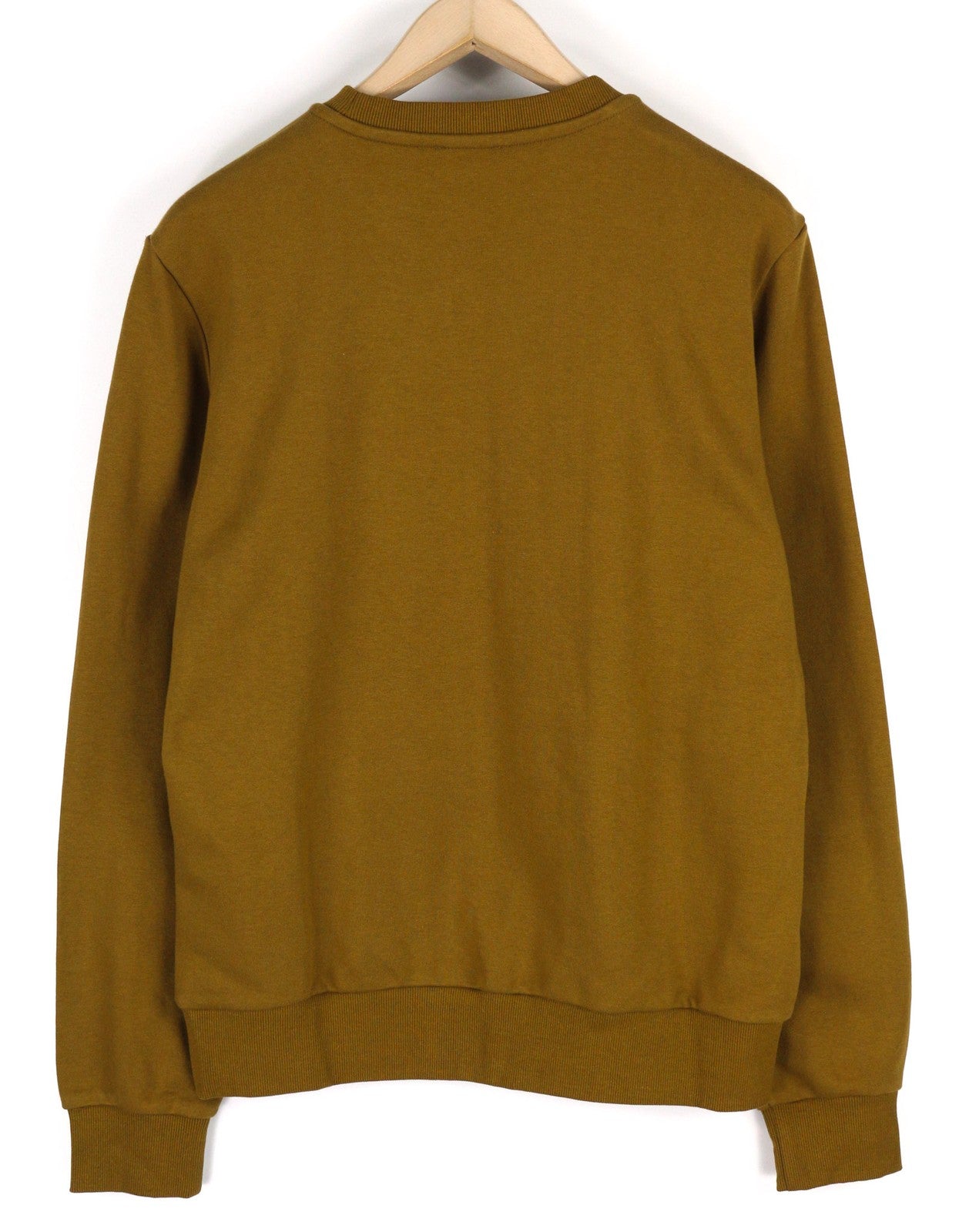 DIESEL S-Ginn-K27 vyriškas džemperis, rudas, per didelis, apvalia kaklo iškirpte, rekomenduojama kaina – 125 € 