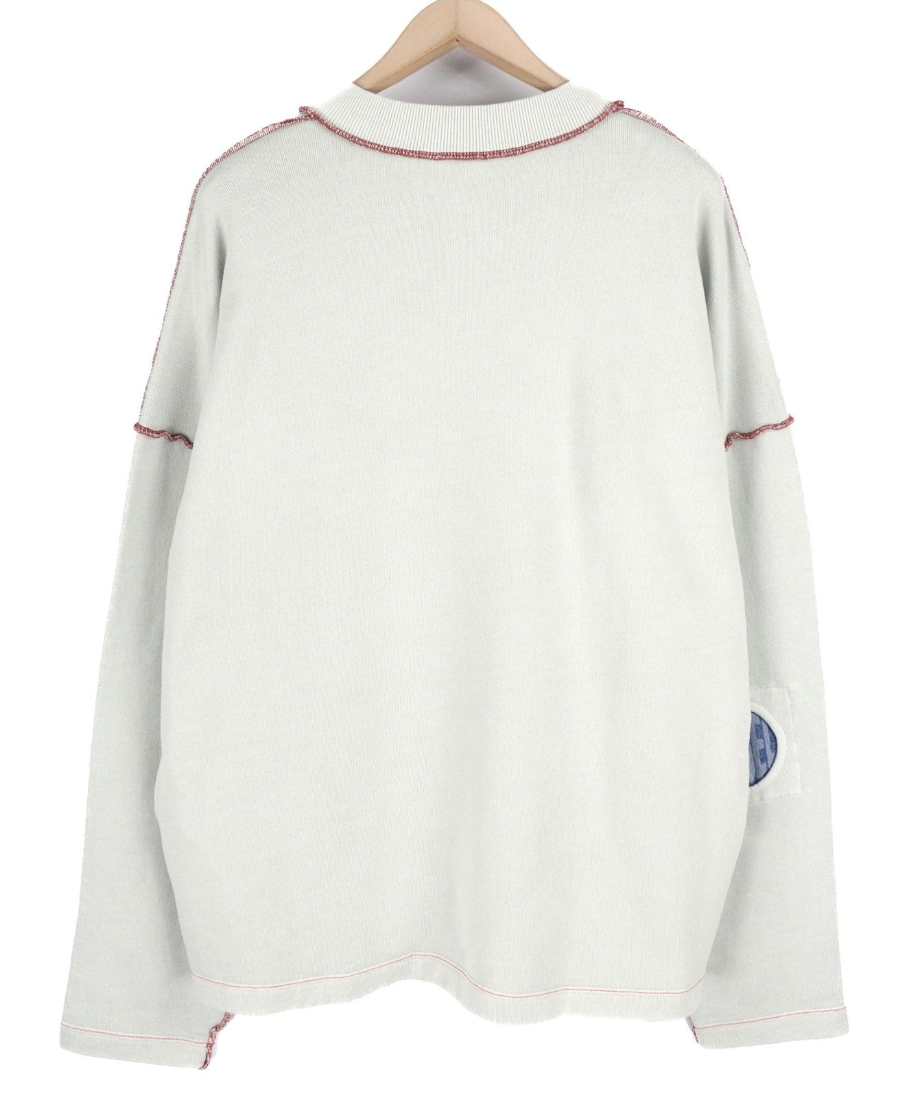 DIESEL S-Molock vyriškas džemperis L dydžio, šviesiai pilkas, megztinis su dideliu dydžiais, rekomenduojama kaina – 195 € 