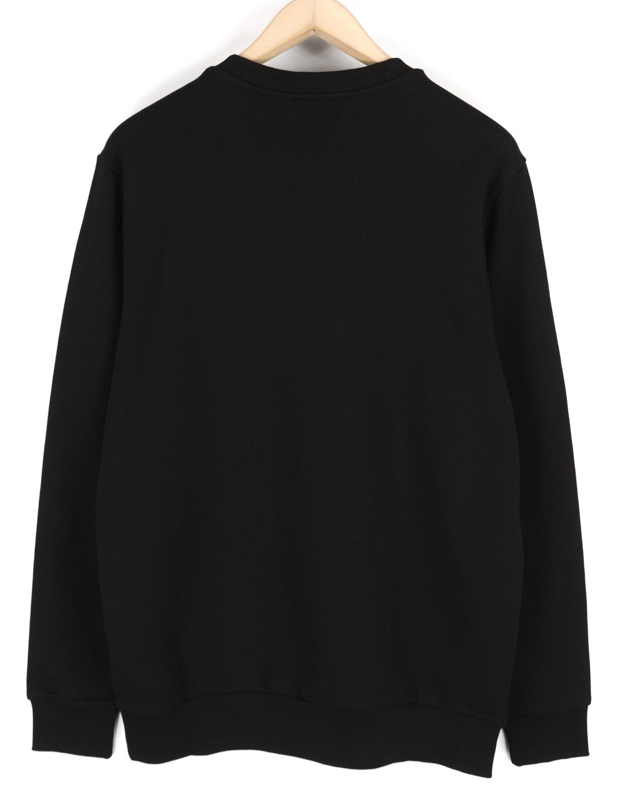 DIESEL S-Gir-Div-P vyriškas džemperis su apvalia apykakle, juodas, RRP 100 € 