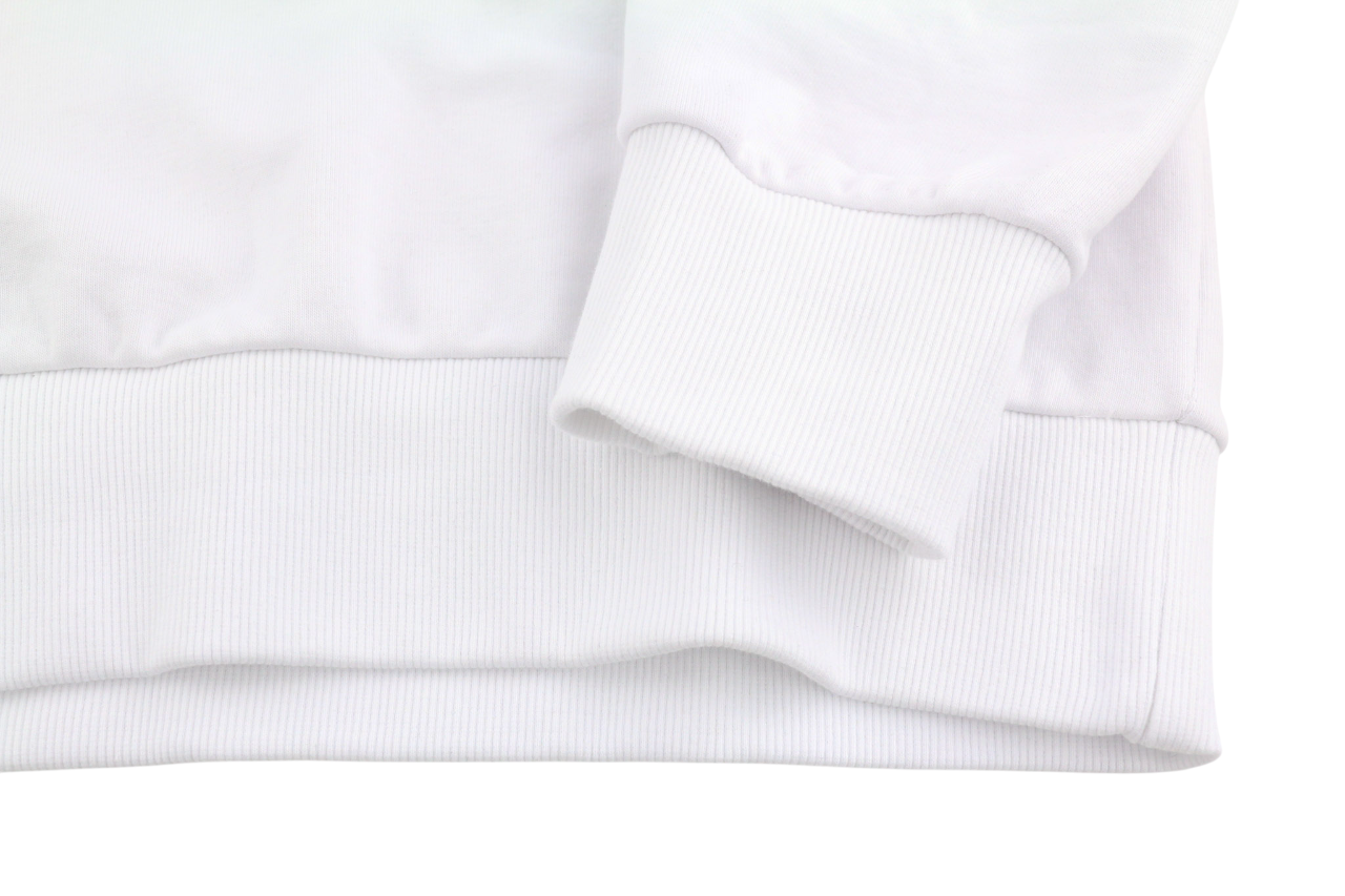 DIESEL S-Girk-K23 vyriškas džemperis, XL dydžio, baltas, su apvalia apykakle priekyje, RRP90