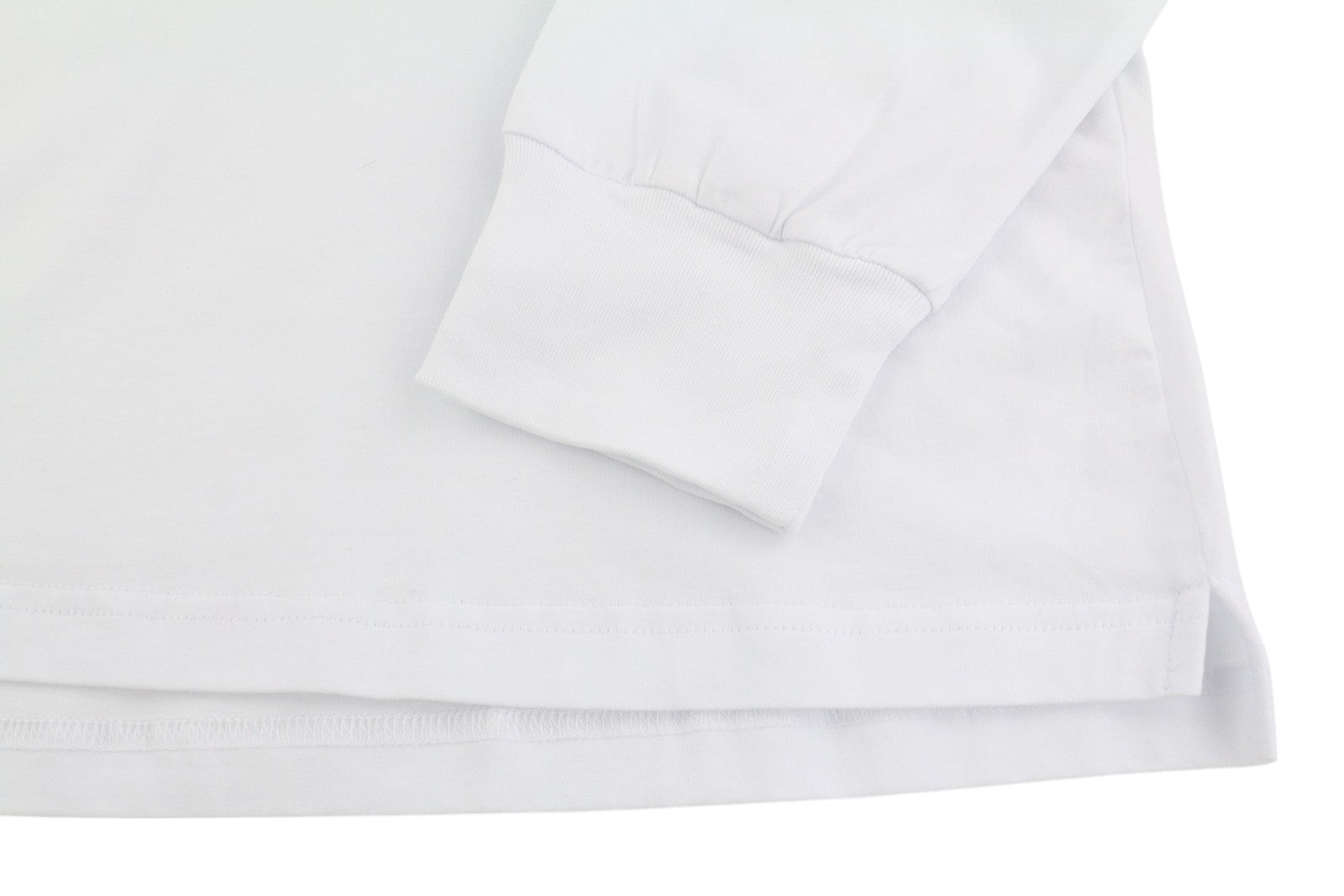 DIESEL T-Just-LS-Slits-B53 vyriški marškinėliai XL dydžio, balti, su apvalia apykakle 