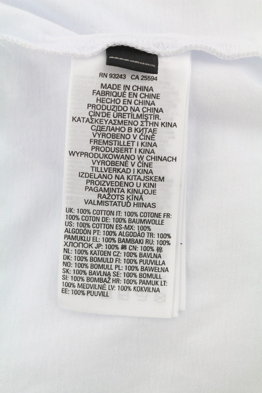 DIESEL T-Just-LS-Slits-B53 vyriški marškinėliai XL dydžio, balti, su apvalia apykakle 