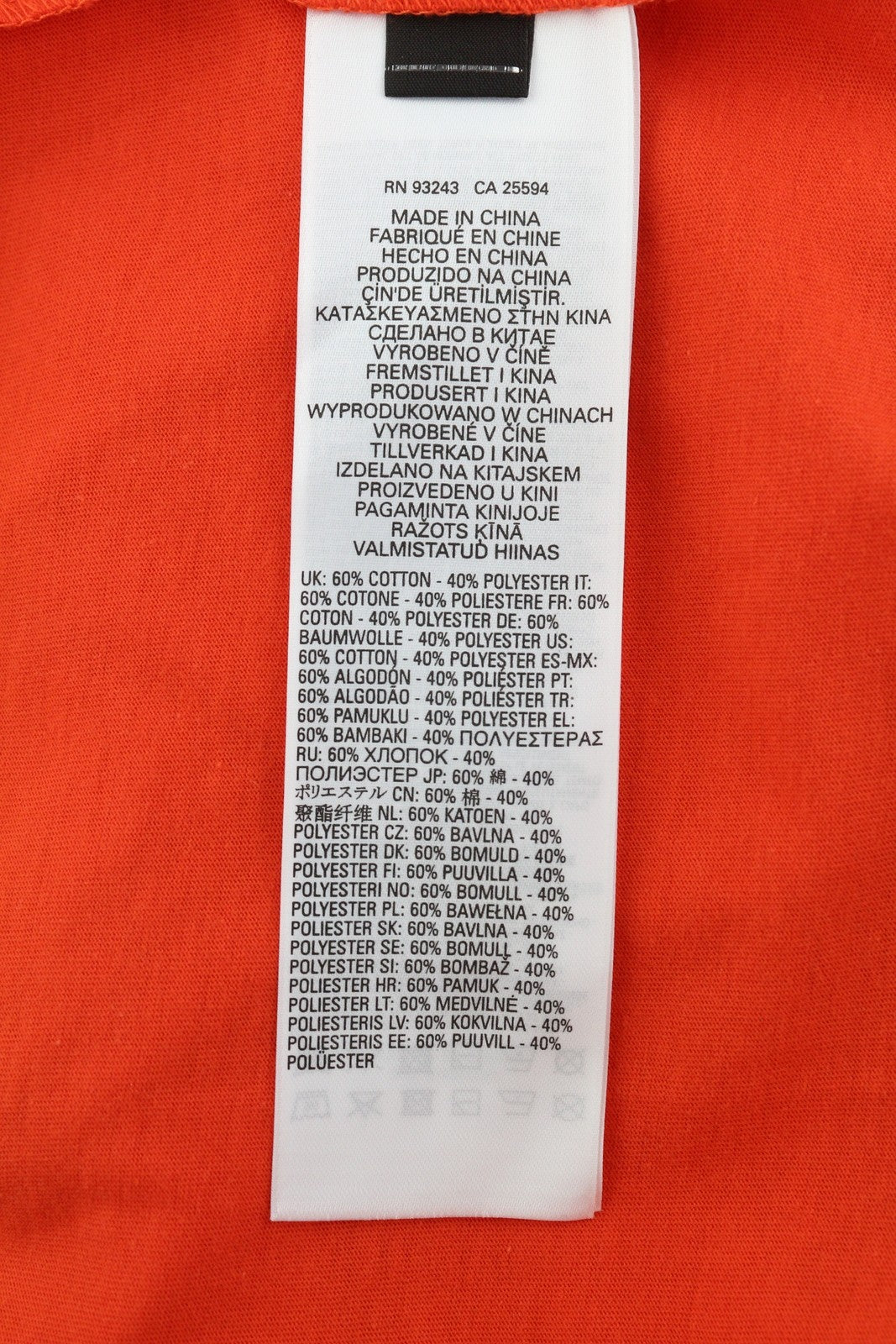 DIESEL T-Just-LS-E6 vyriški marškinėliai L dydžio oranžiniai su megztiniu ilgomis rankovėmis apvalia apykakle 