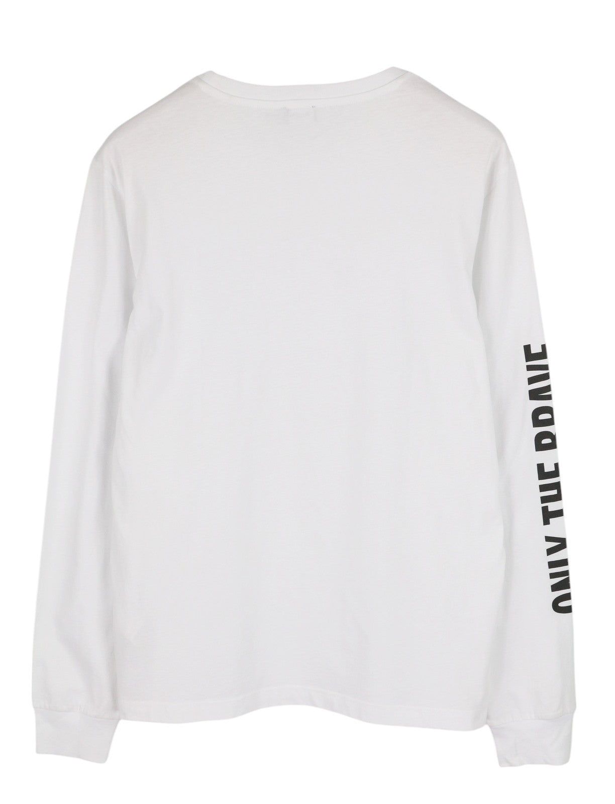 DIESEL T-Diegos-LS-K42 vyriški marškinėliai L, balti ilgomis rankovėmis, apvalios iškirptės, trikotažo spalvos 