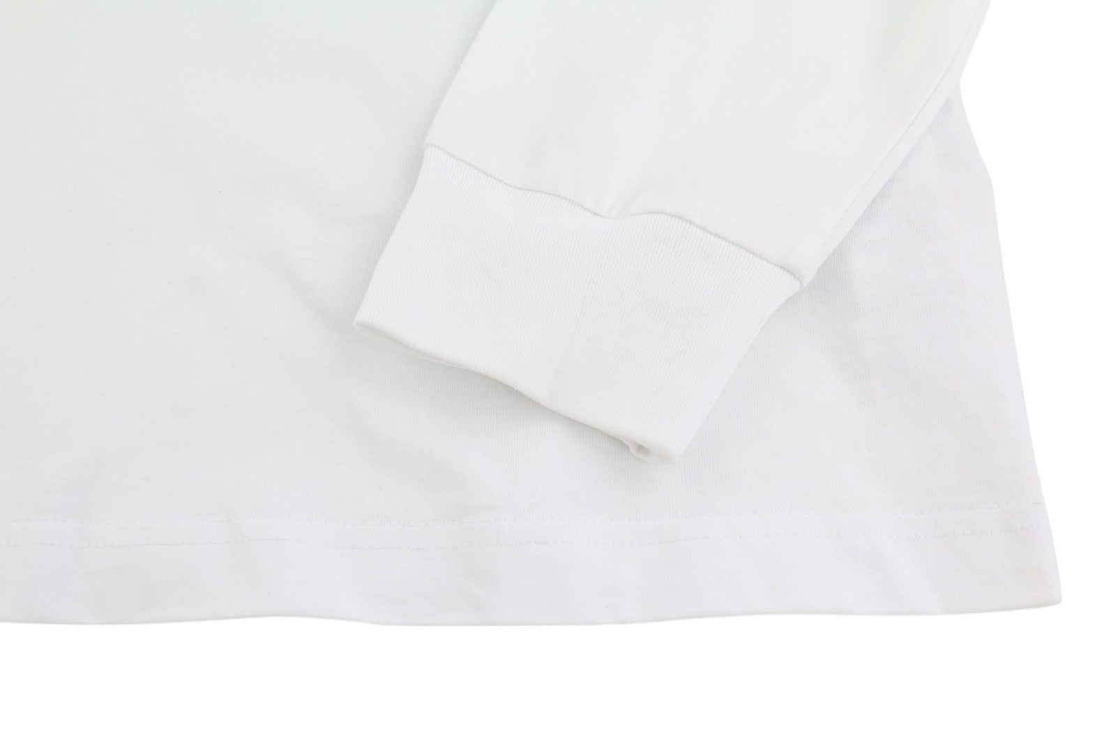 DIESEL T-Diegos-LS-K42 vyriški marškinėliai L, balti ilgomis rankovėmis, apvalios iškirptės, trikotažo spalvos 