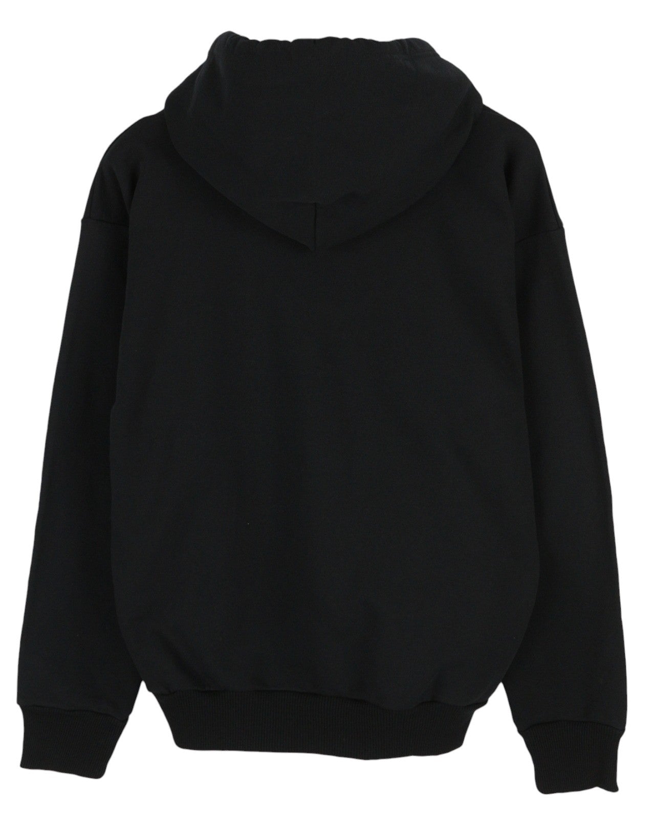 DIESEL S-Division vyriškas džemperis su gobtuvu S dydžio, tamsiai juodas, su gobtuvu priekyje, rekomenduojama kaina – 140 € 