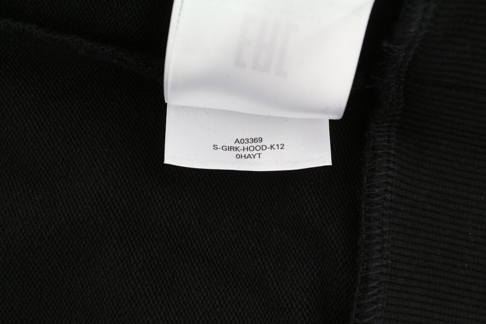 DIESEL S-Girk-Hood-K12 vyriškas džemperis su gobtuvu, 2XL, juodas, su kengūros kišene, rekomenduojama kaina – 130 € 