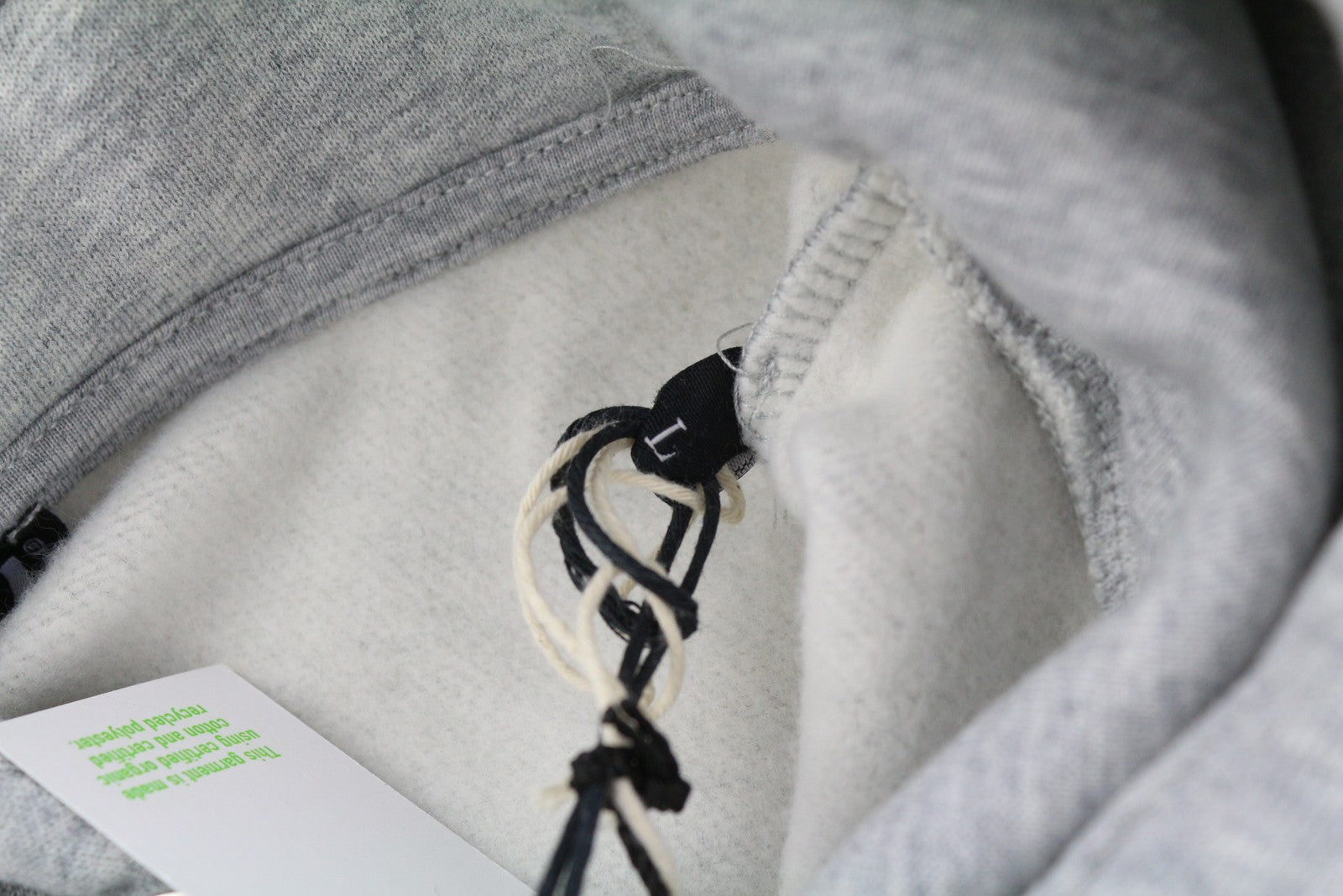 DIESEL S-Girk-Hood-B8 vyriškas džemperis su gobtuvu, pilkas melanžas, su kengūros kišene, RRP 130 € 