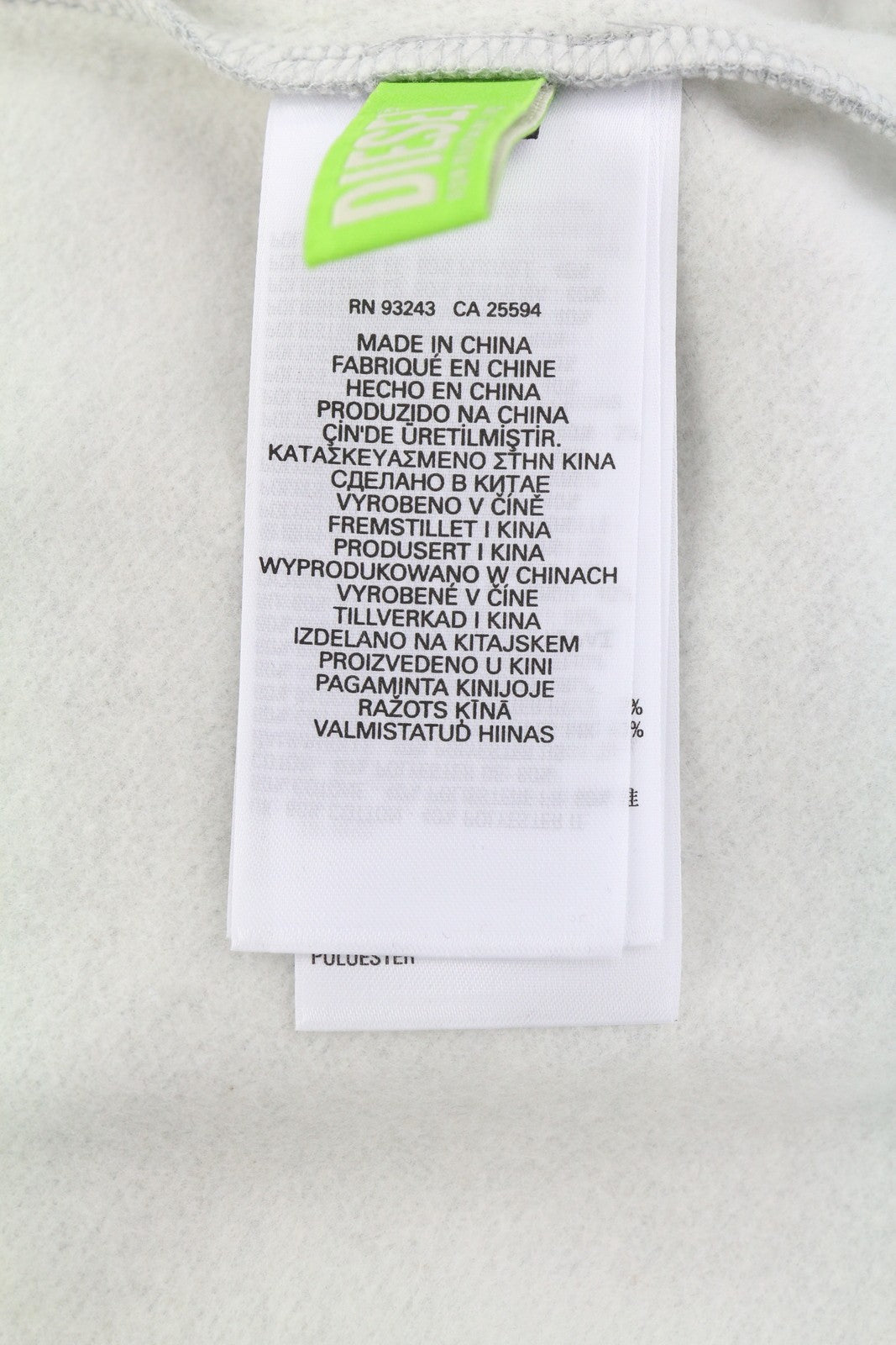 DIESEL S-Girk-Hood-B8 vyriškas džemperis su gobtuvu, pilkas melanžas, su kengūros kišene, RRP 130 € 