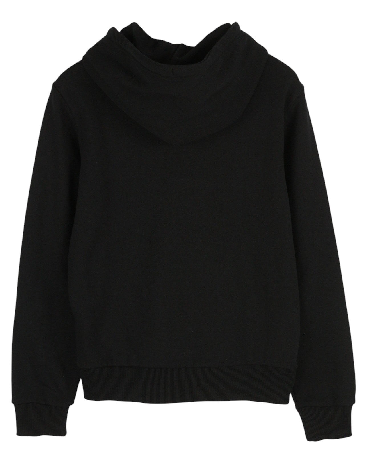 DIESEL S-Ginn-Hood-C7 vyriškas džemperis su gobtuvu M, juodas, su kengūros kišene, rekomenduojama kaina – 150 € 