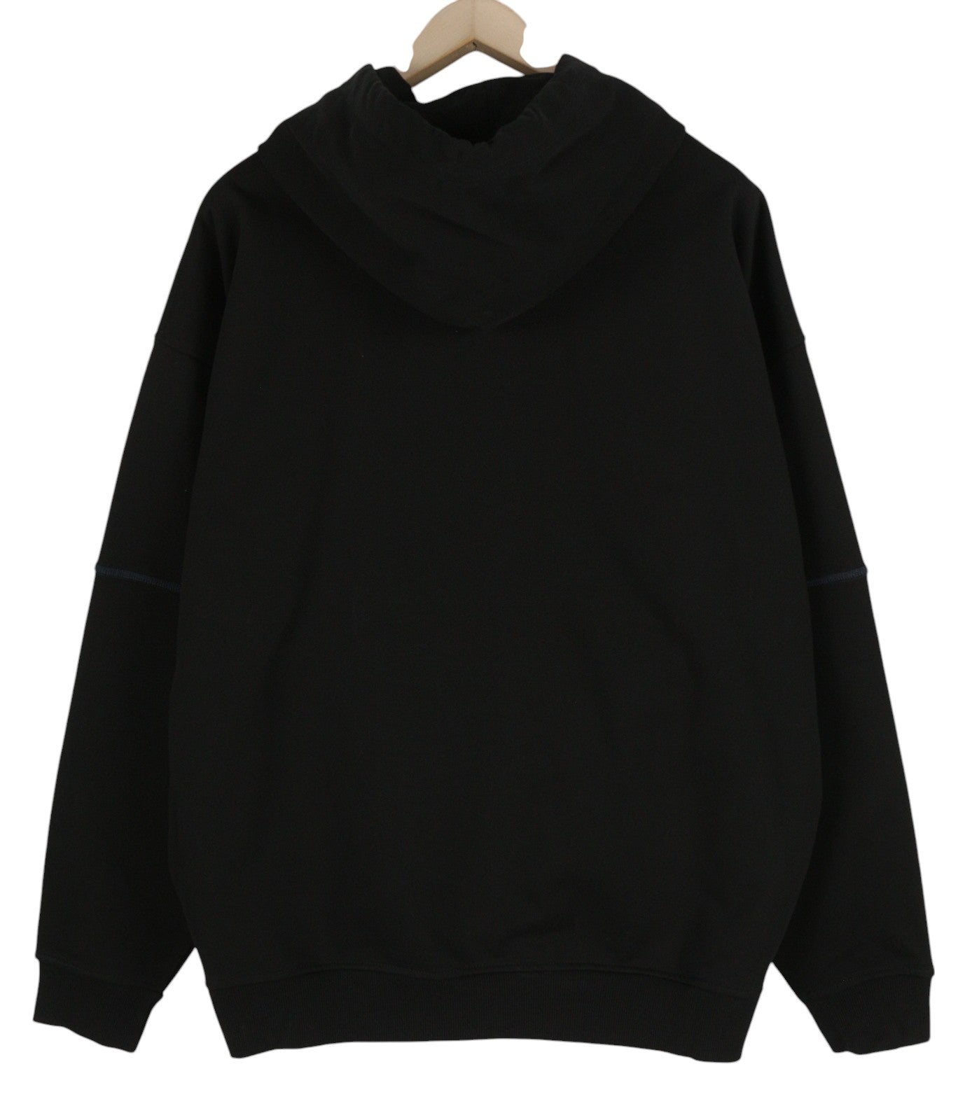 DIESEL S-Muster vyriškas džemperis su gobtuvu XL dydžio, juodas, megztinis su gobtuvu, didelis, rekomenduojama kaina – 150 € 