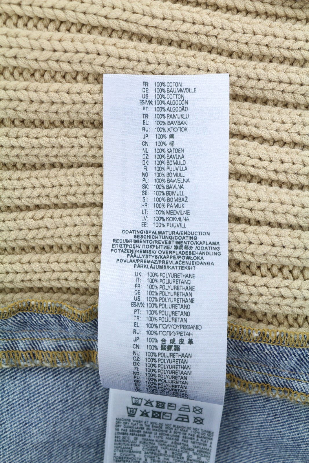 DIESEL K-Layton vyriška striukė, 2XL dydžio, dengta sunkvežimio tipo striuke su sagomis, rekomenduojama kaina – 450 € 