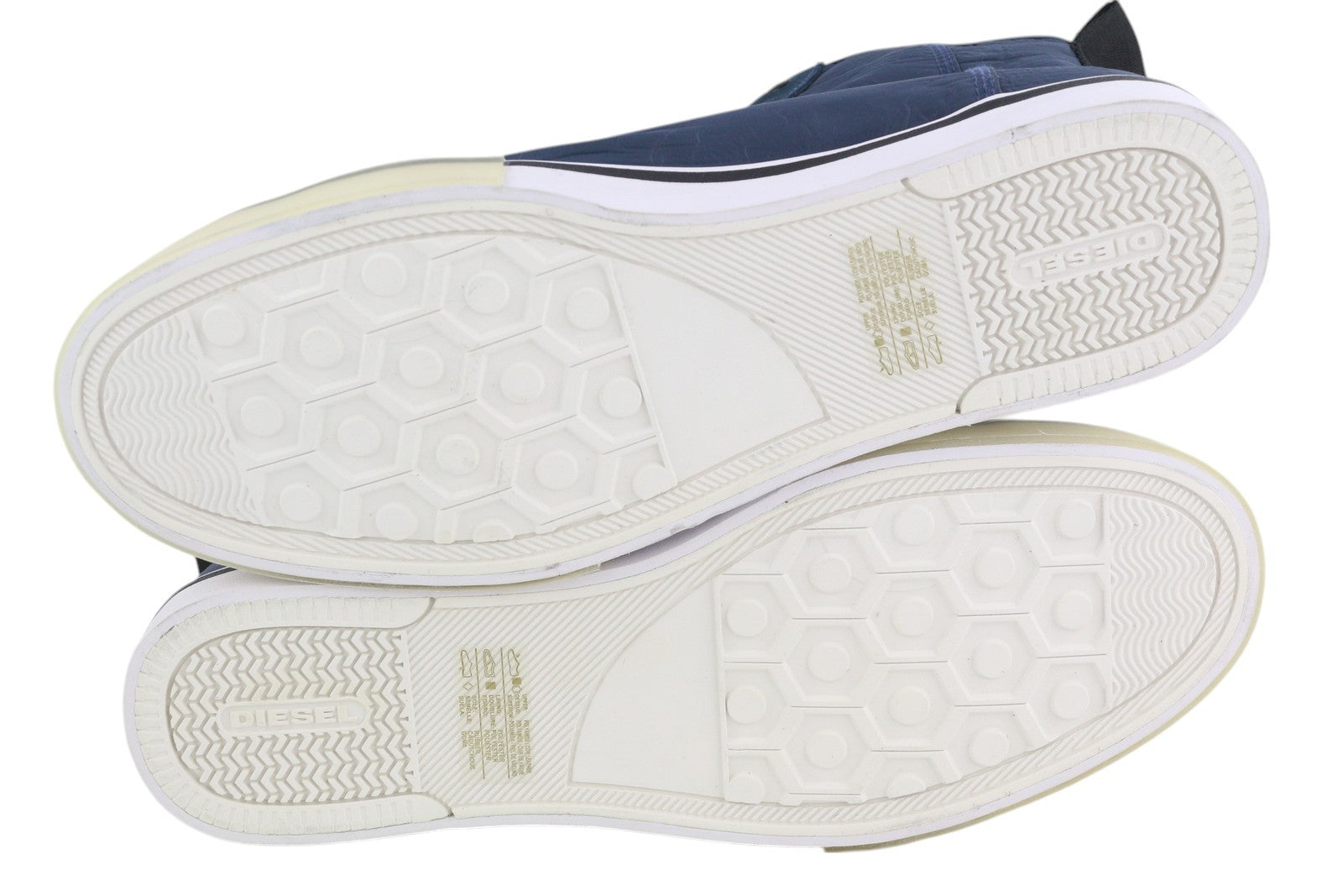 DIESEL S-Dvelows ML vyriški sportbačiai, mėlyni, odiniai, aukštakulniai, suvarstomi, EU46, RRP 185 € 