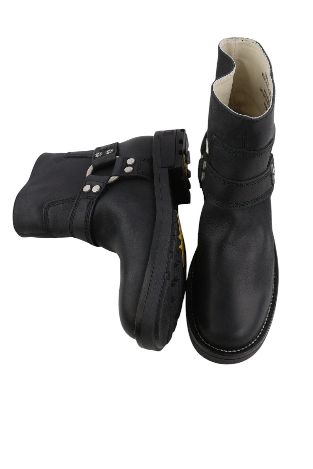 DIESEL D-Thruper Ab moteriški aulinukai, 39 dydis, juodos odos, sidabro spalvos, rekomenduojama kaina – 280 € 