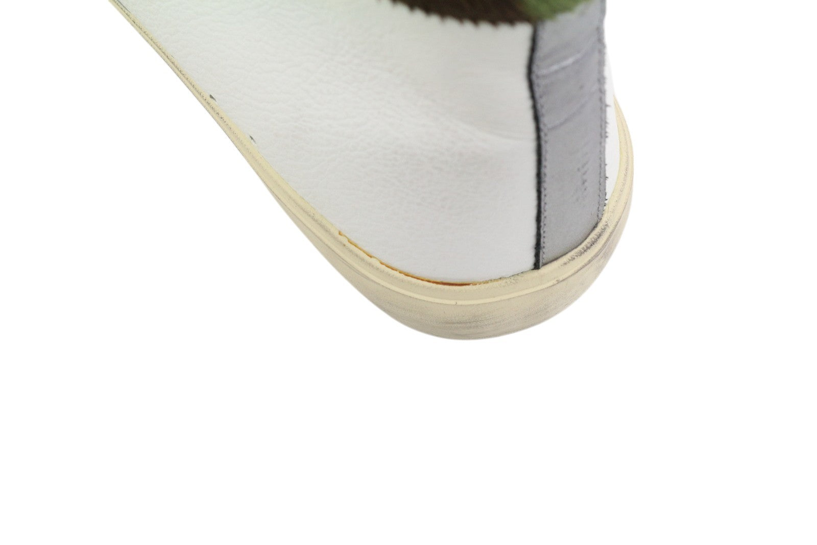 DIESEL S-Mydori Mc vyriški sportbačiai, balti, odiniai, aukštakulniai, su raišteliais, 45 dydis, RRP – 220 € 