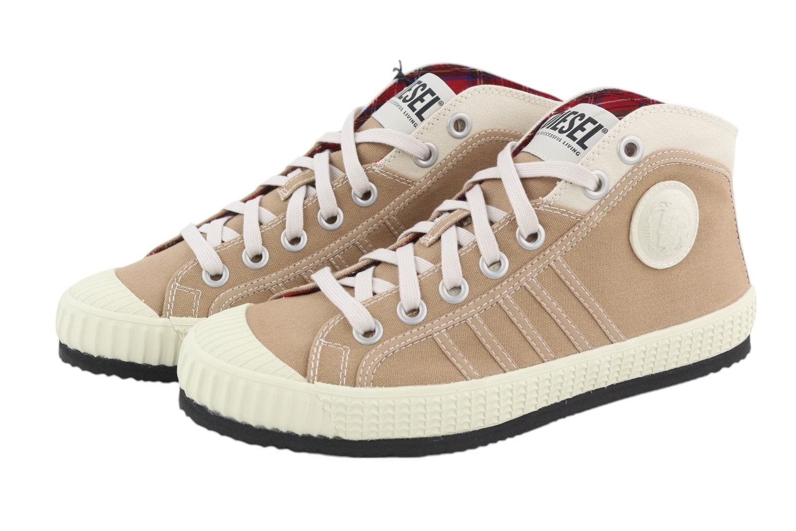 DIESEL S-Yuk Mc vyriški sportbačiai, 42 dydžio, rudi, iki kulkšnies, su raišteliais ir migdolų nosele. RMK 140 €. 