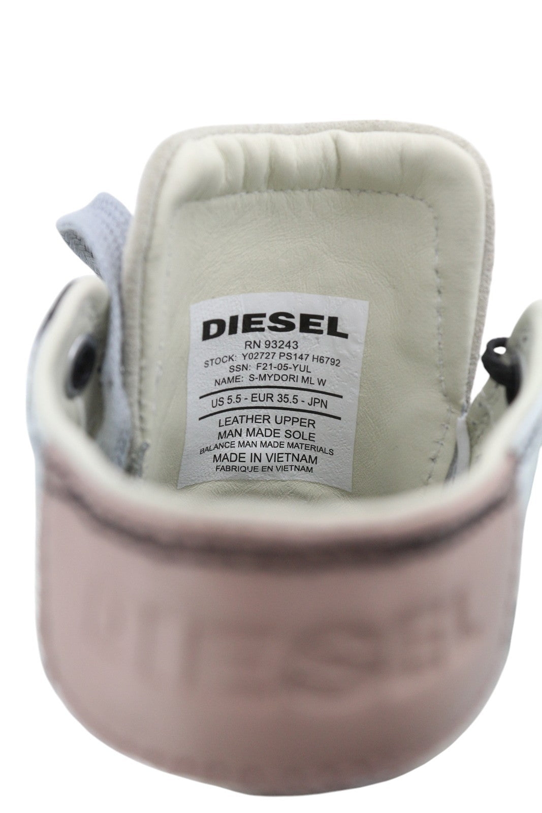 DIESEL S-Mydori Ml W moteriški sportbačiai, 35.5, šviesios odos, aukštakulniai, RMK 220 € 