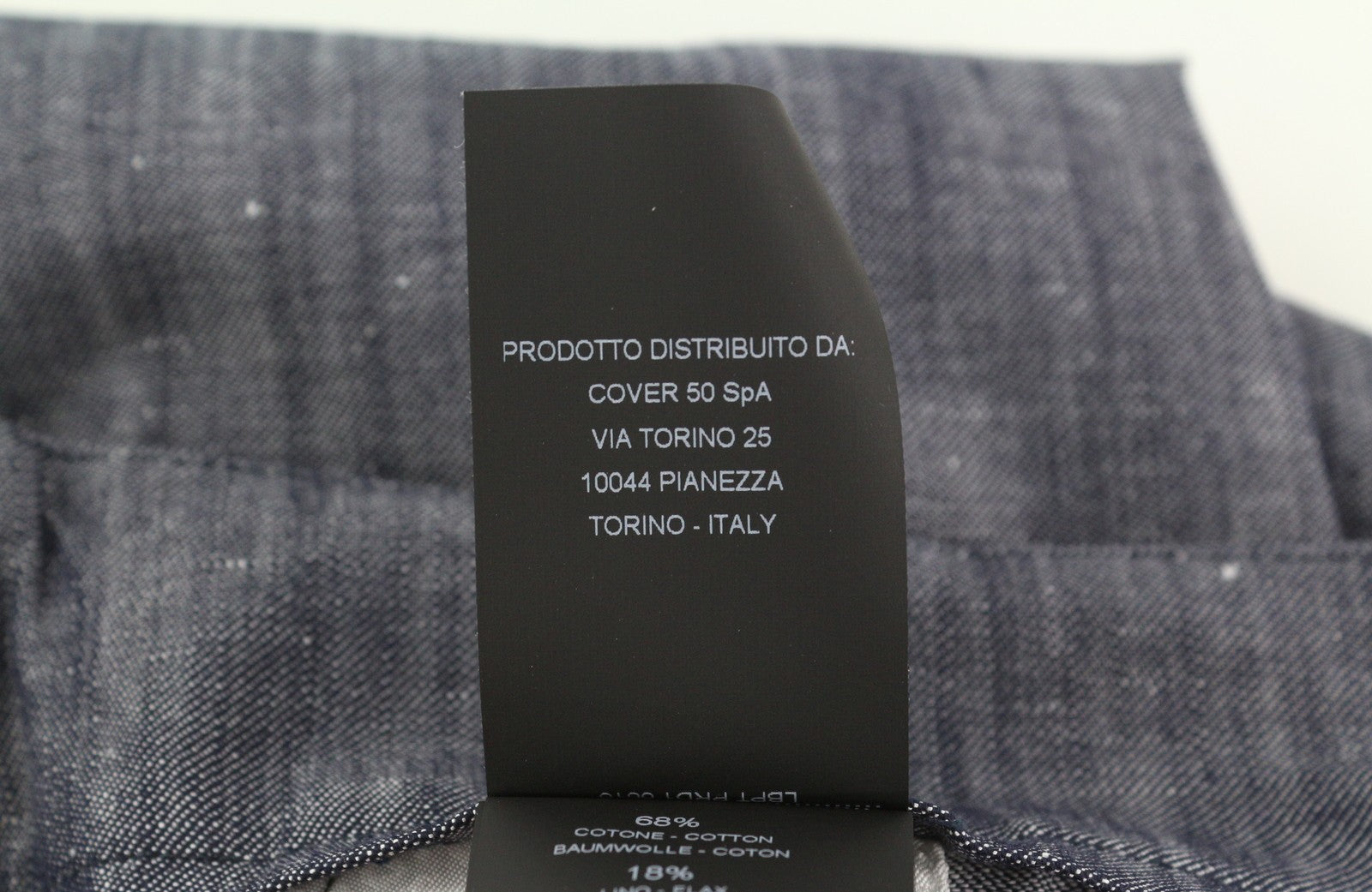 PT TORINO Taylor moteriškos kelnės 40 W28 pilkos lino mišinio aukštu juosmeniu platėjančiu kirpimu 