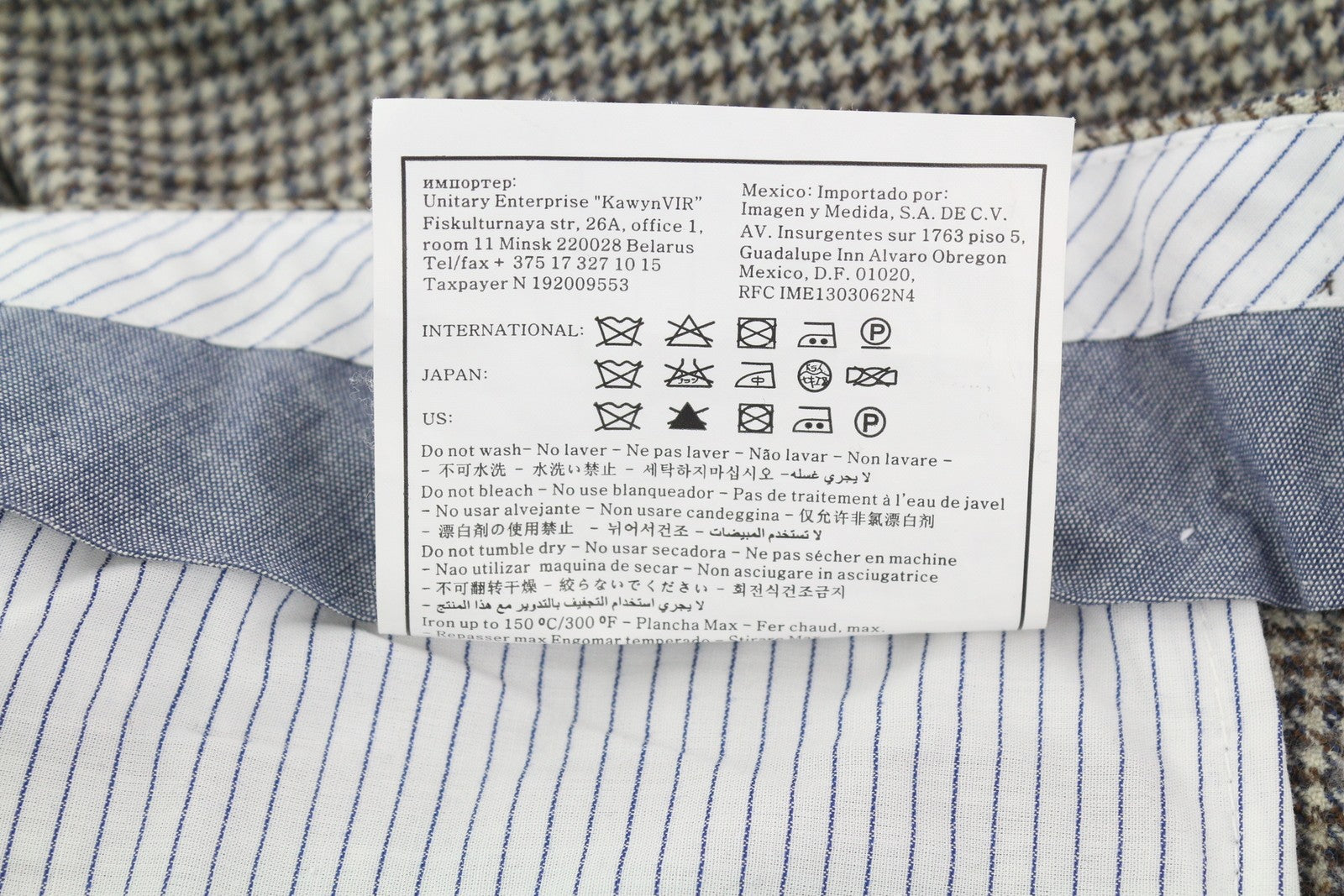 SUITSUPPLY Brentwood Int. vyriškos kelnės, UK30R, rudos, vilnonės, klostuotos, plonos 