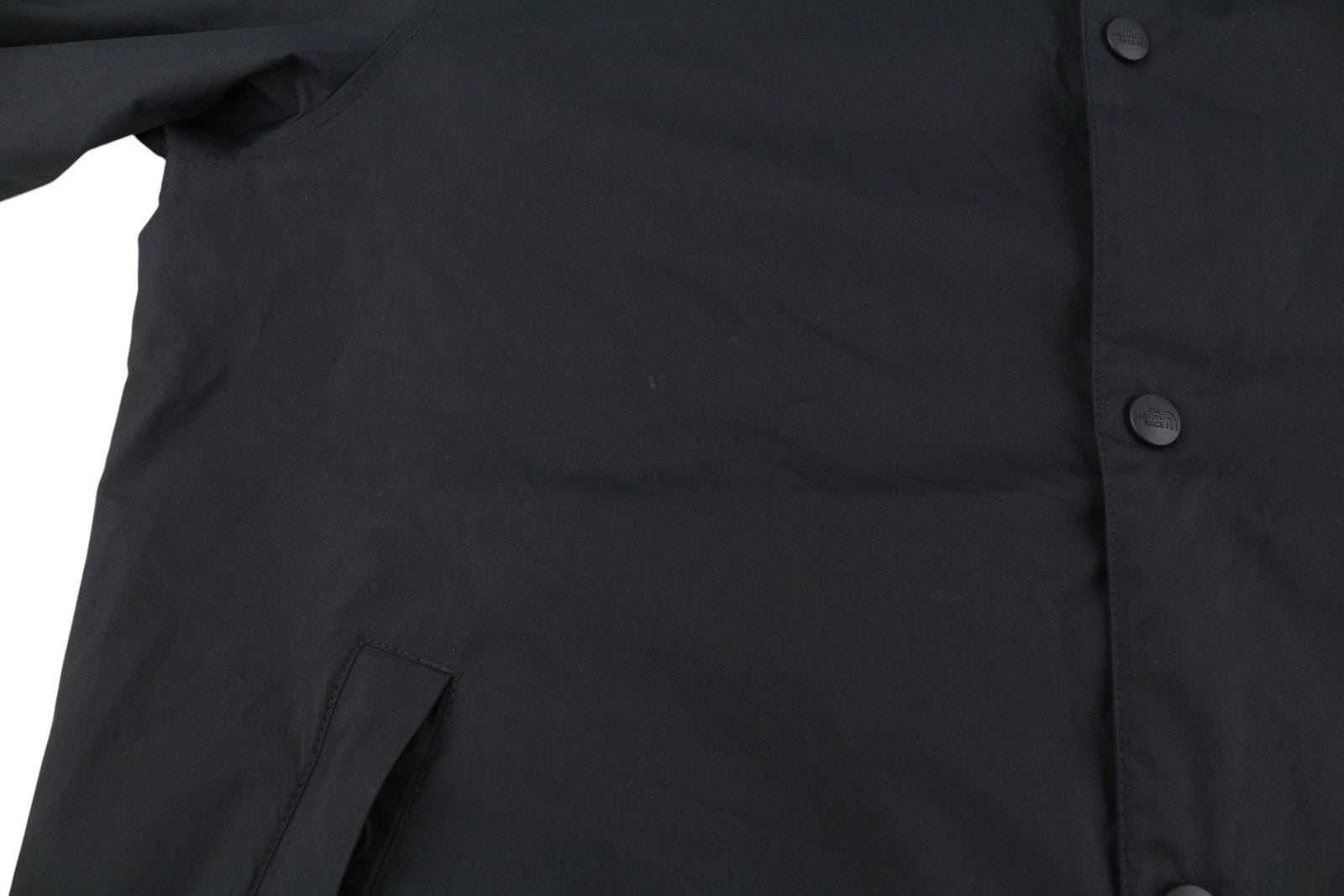 THE NORTH FACE vyriška striukė su užtrauktuku ir sagtimi, juoda, lengva 