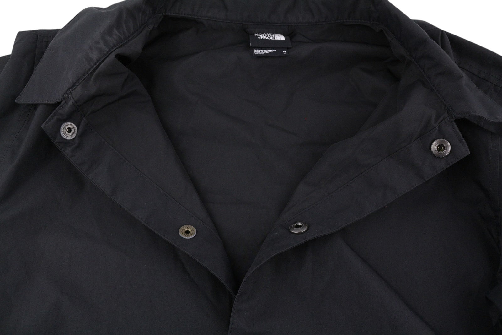 THE NORTH FACE vyriška striukė su užtrauktuku ir sagtimi, juoda, lengva 