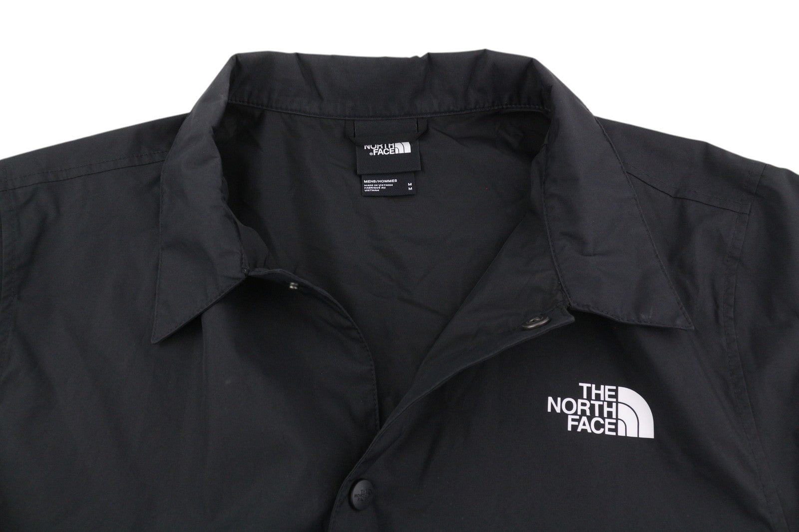 THE NORTH FACE vyriška striukė su užtrauktuku ir sagtimi, juoda, lengva 