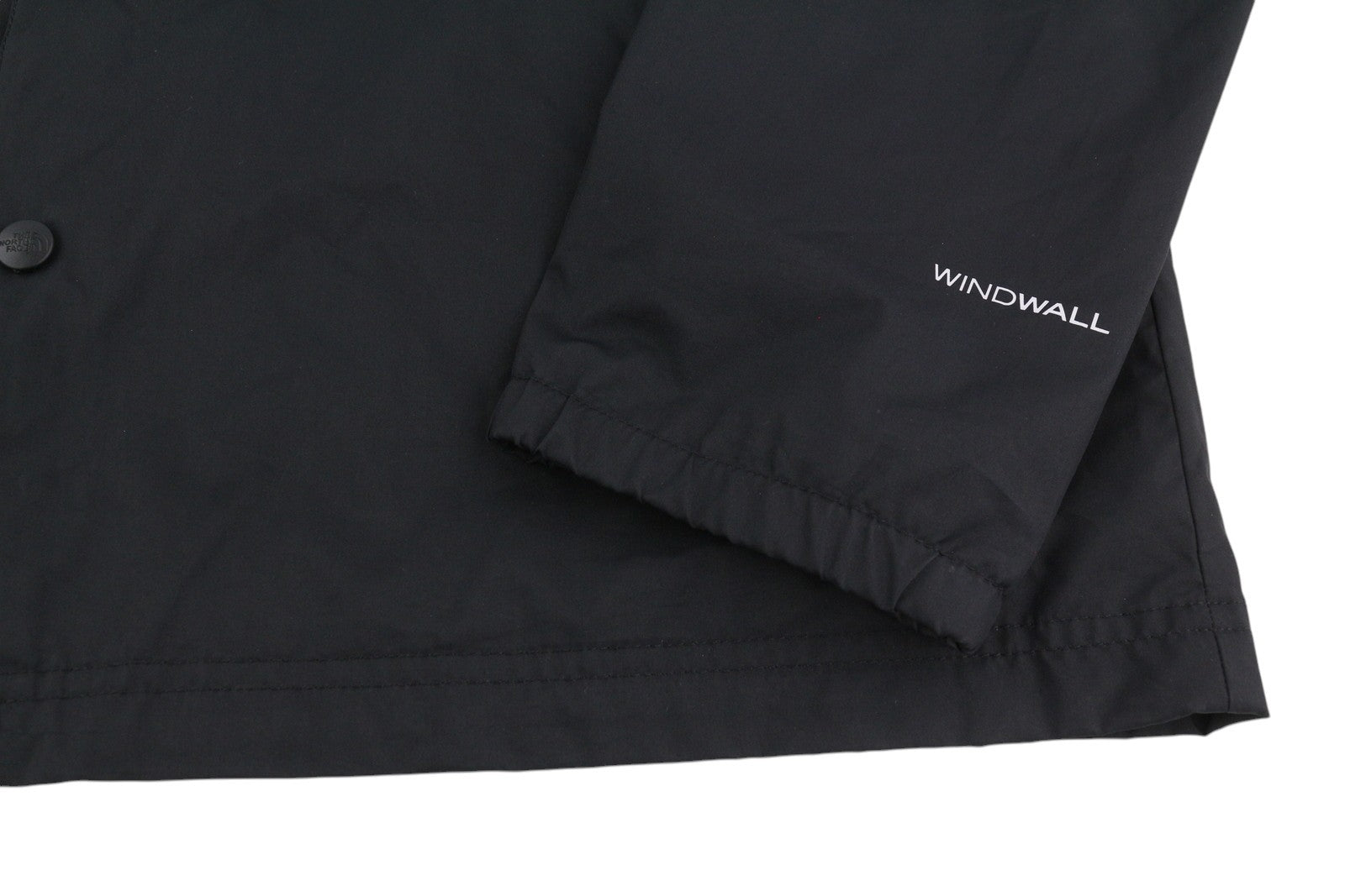 THE NORTH FACE vyriška striukė su užtrauktuku ir sagtimi, juoda, lengva 