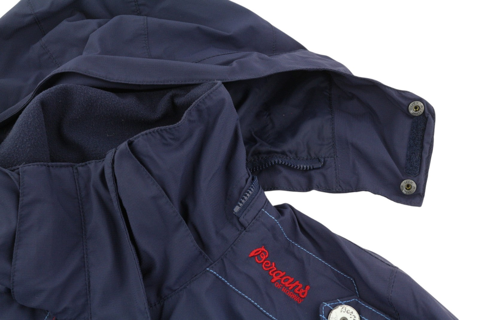 BERGANS OF NORWAY 5007 Sandef Jord moteriška striukė S, mėlyna, su gobtuvu, lengva